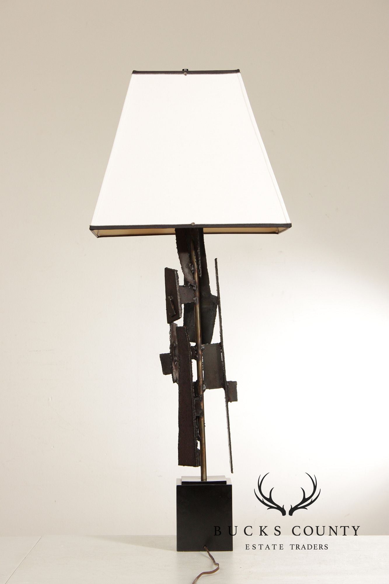 Harry Balmer Brutalist Table Lamp