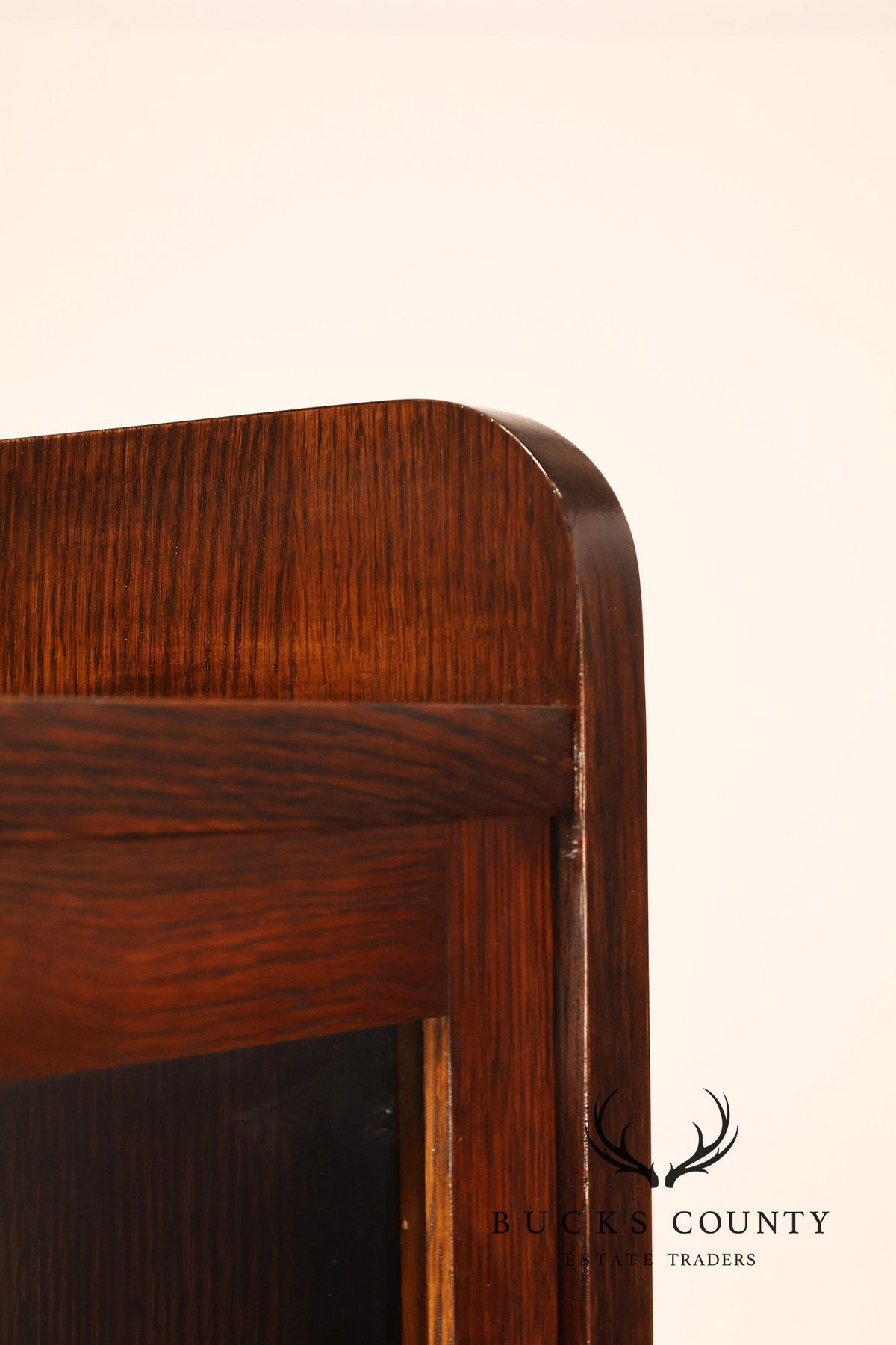 Stickley Mission Collection Oak Four-Section Barrister Bookcase