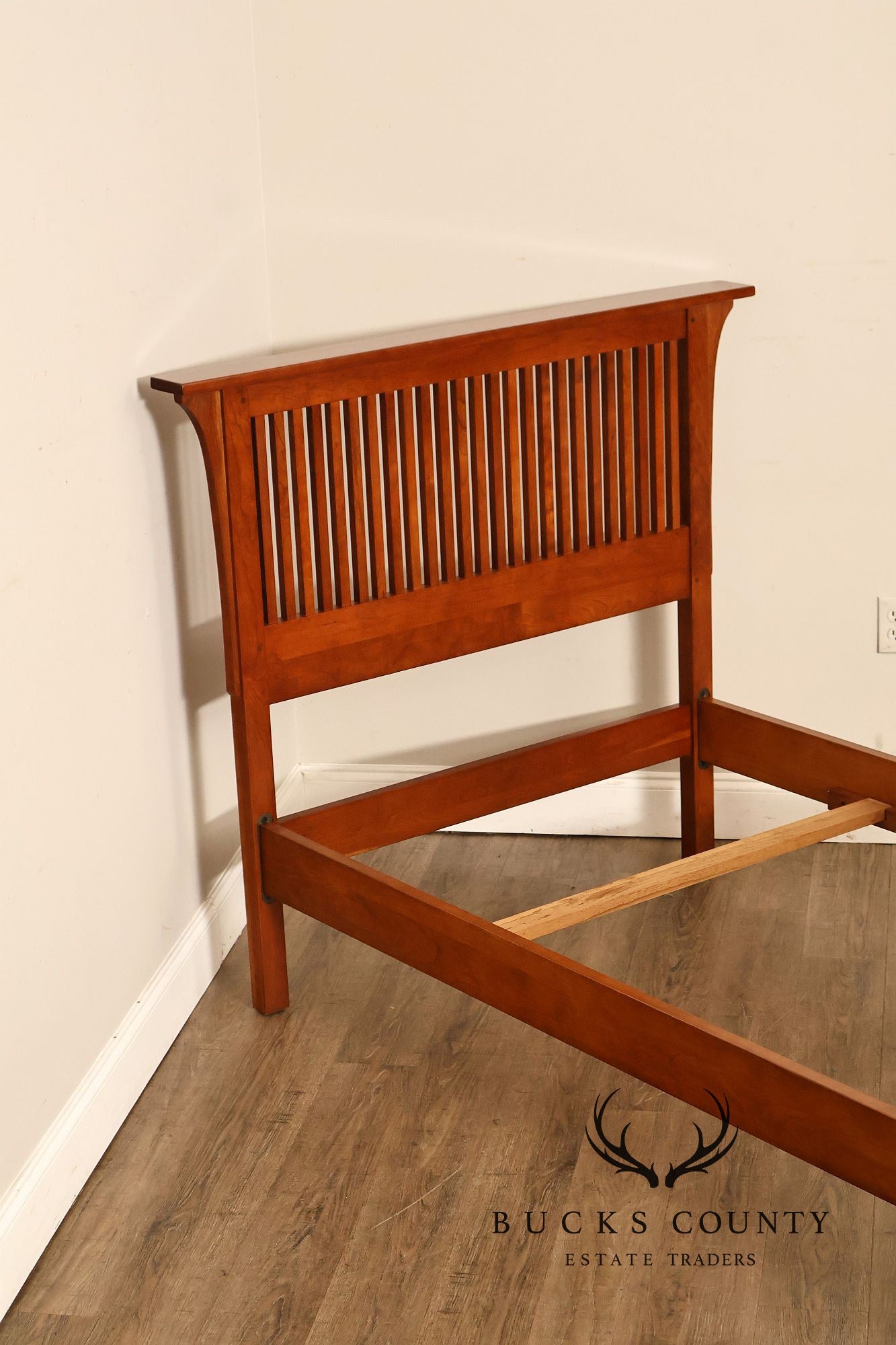 Stickley Mission Collection Cherry Spindle Twin Size Bed