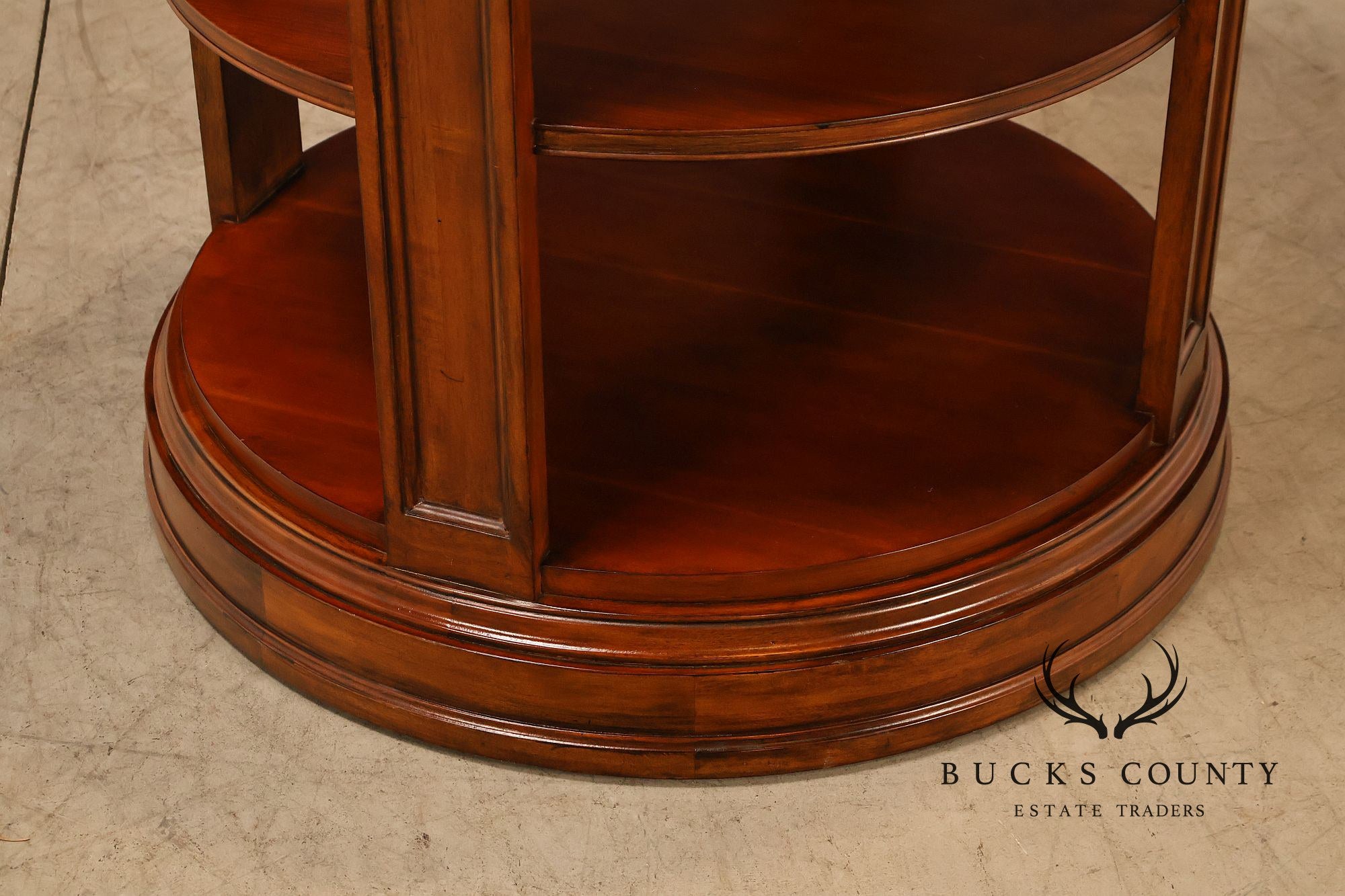 Ethan Allen Townhouse Collection Round Library Side Table