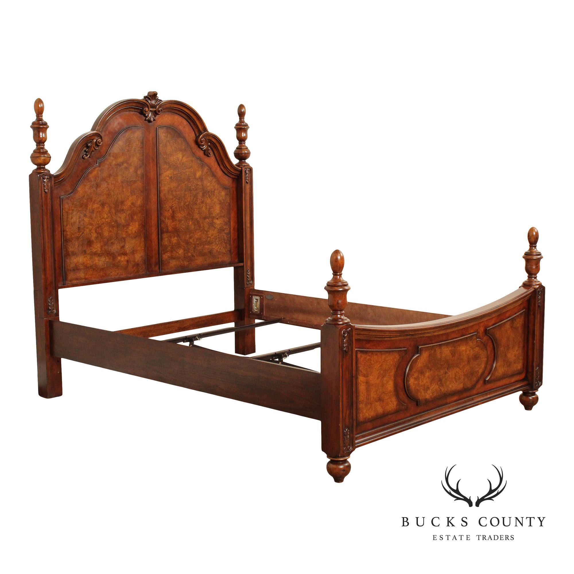 Pulaski Furniture 'Ashton Park' Burlwood Queen Bedframe