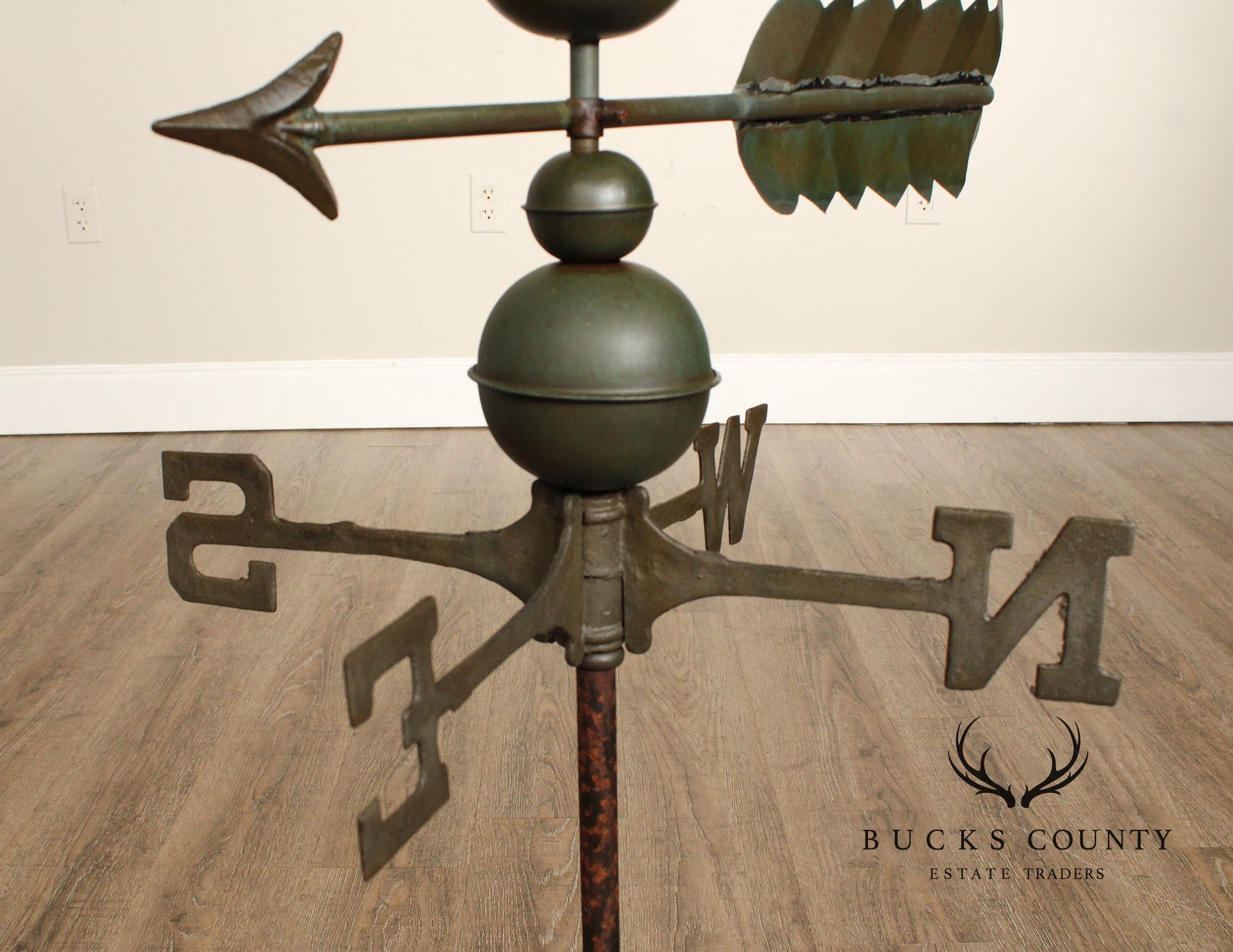 Vintage Copper Eagle Weathervane