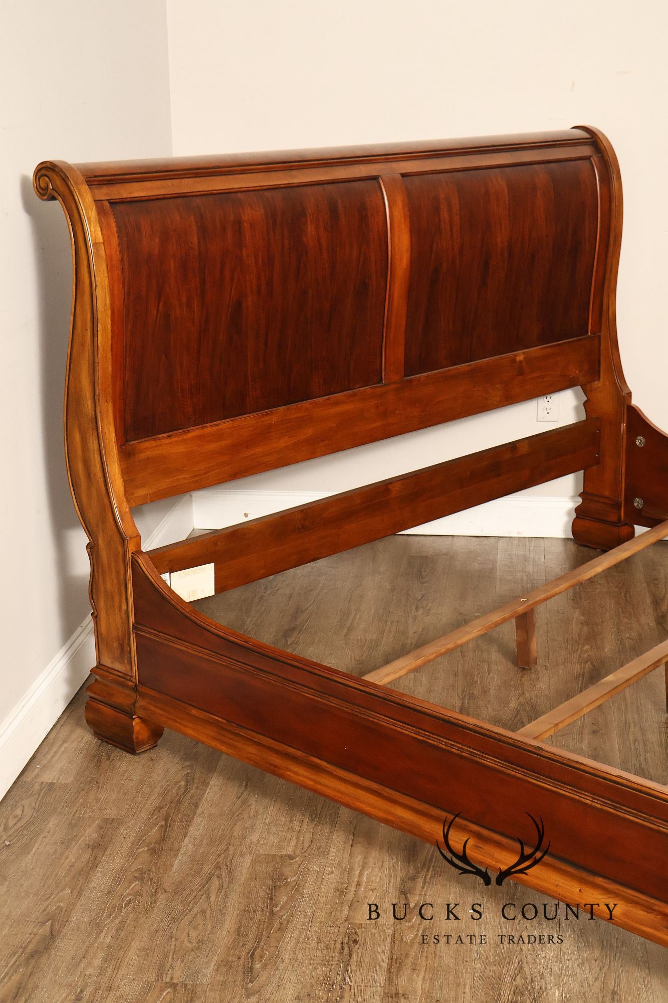 Ethan Allen Tuscany Collection King Size Sleigh Bed