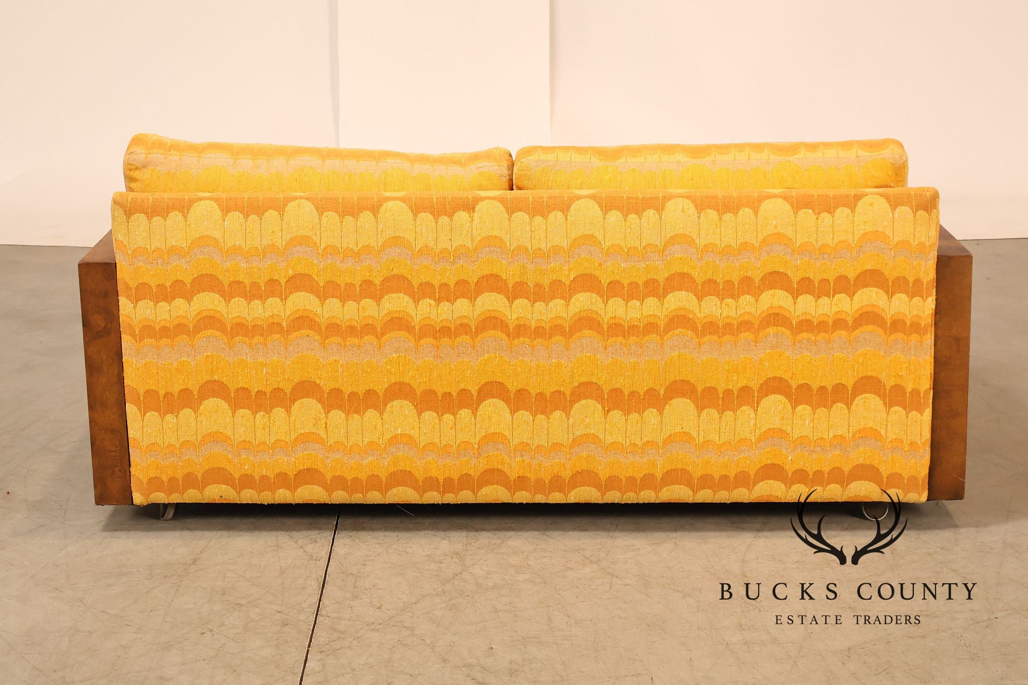 Milo Baughman For Thayer Coggin Mid Century Modern Two Seat Sofa Loveseat