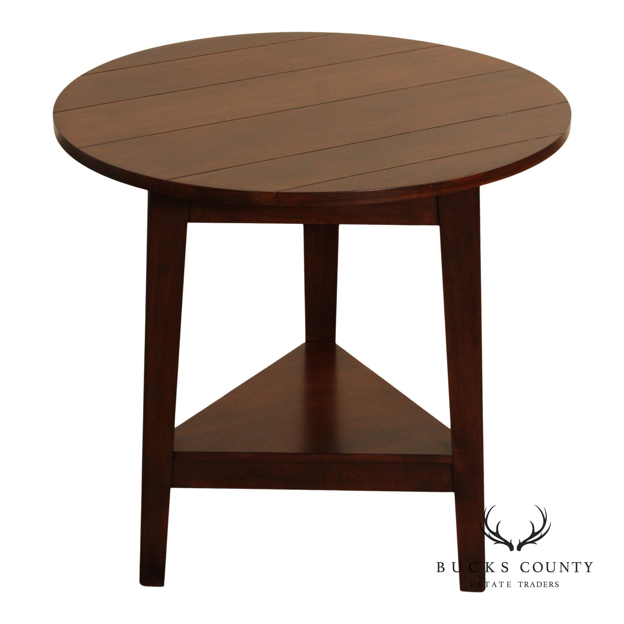 Stickley Finger Lakes Collection Cherry 'Preble' Cricket Table