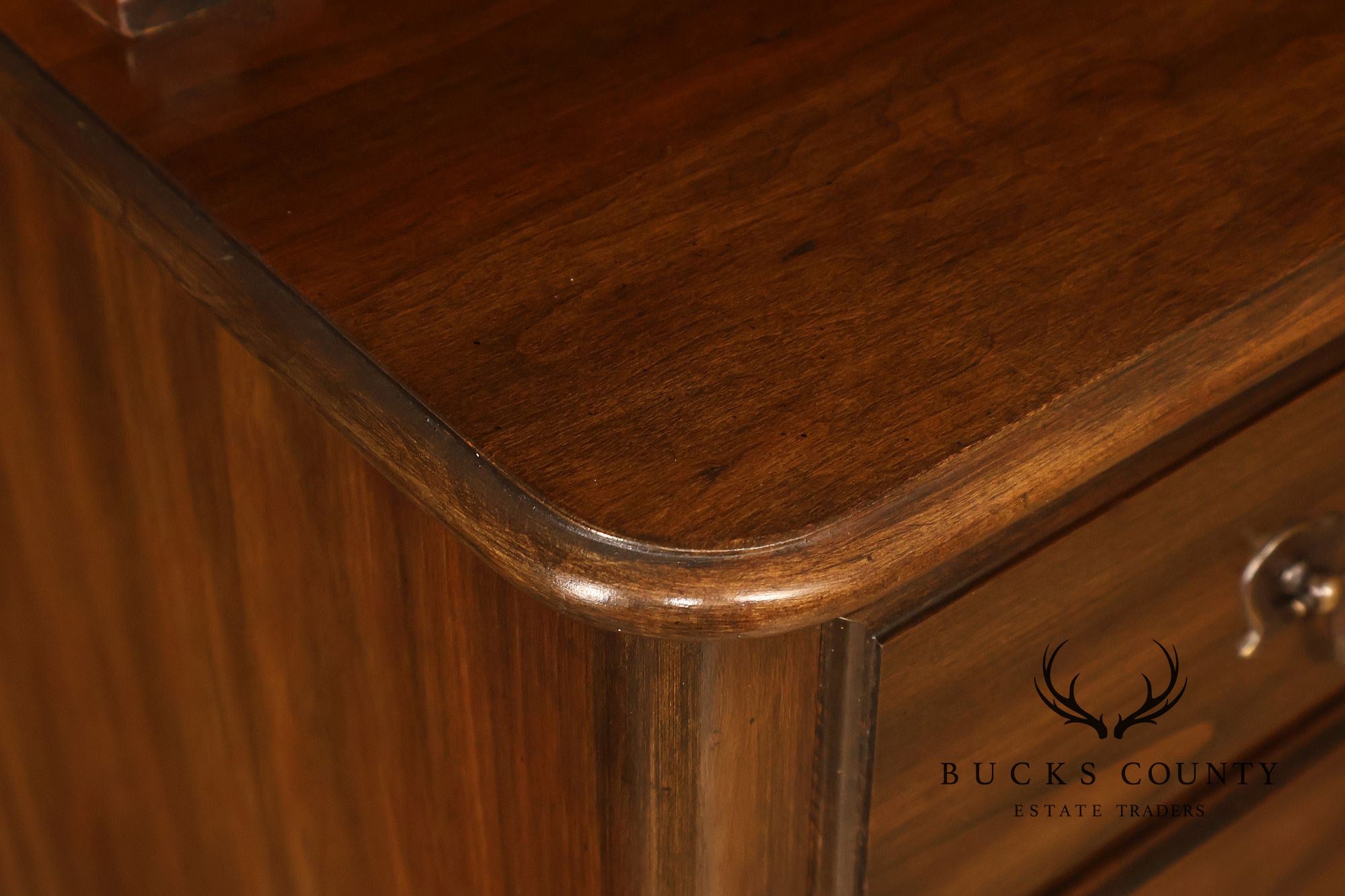 Pennsylvania House Vintage Cherry Step Back Hutch China Cabinet