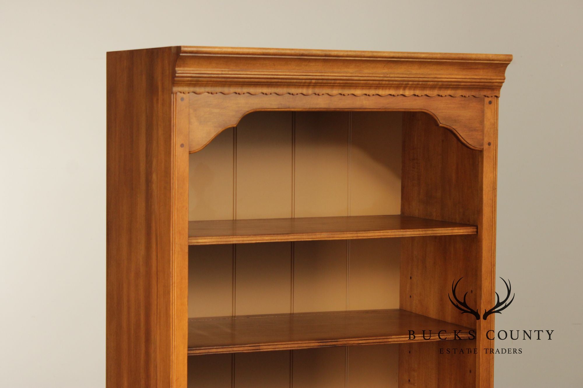 Ethan Allen 1776 Collection Traditional Maple Bookcase