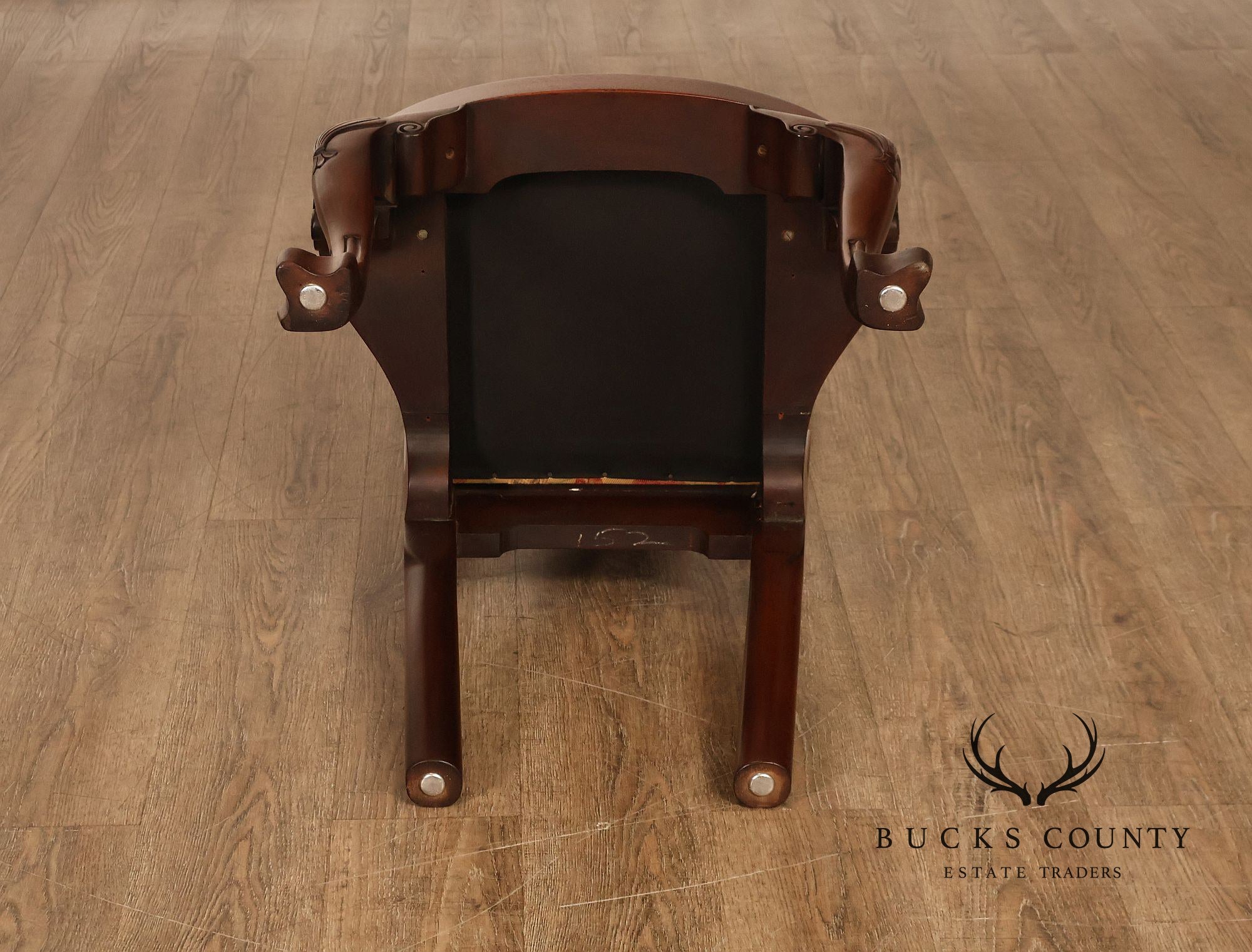 Kittinger Colonial Williamsburg Georgian Style Set Of Six Mahogany Side Dining Chairs CW-146