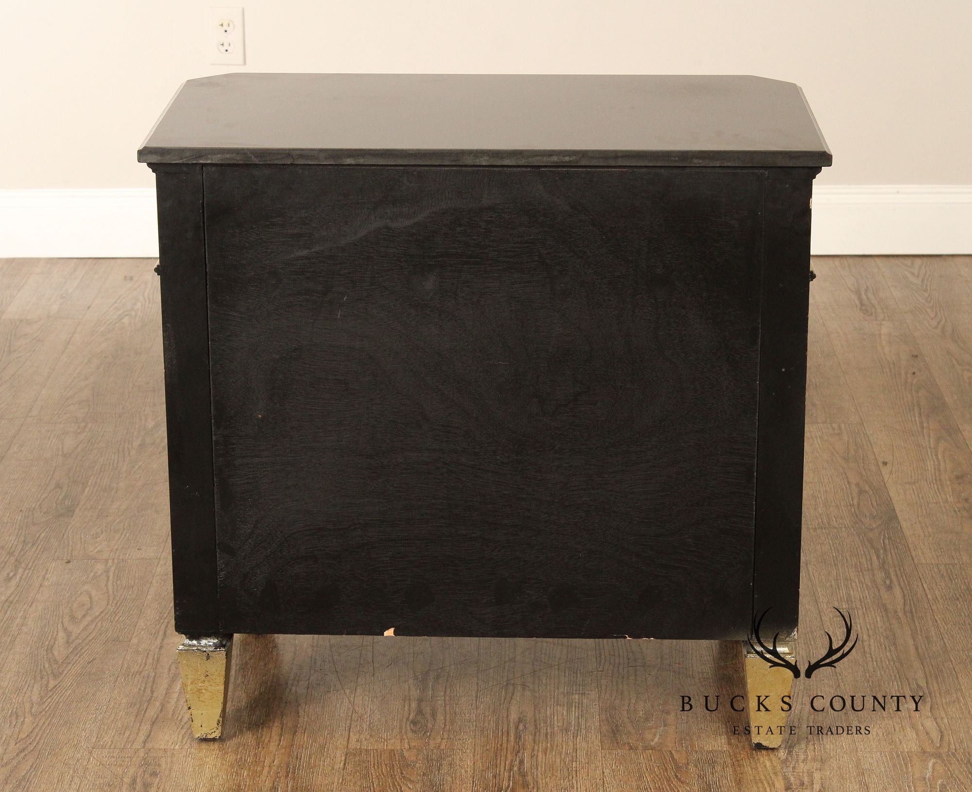 Z Gallerie 'Borghese' Granite Top Mirrored Nightstand