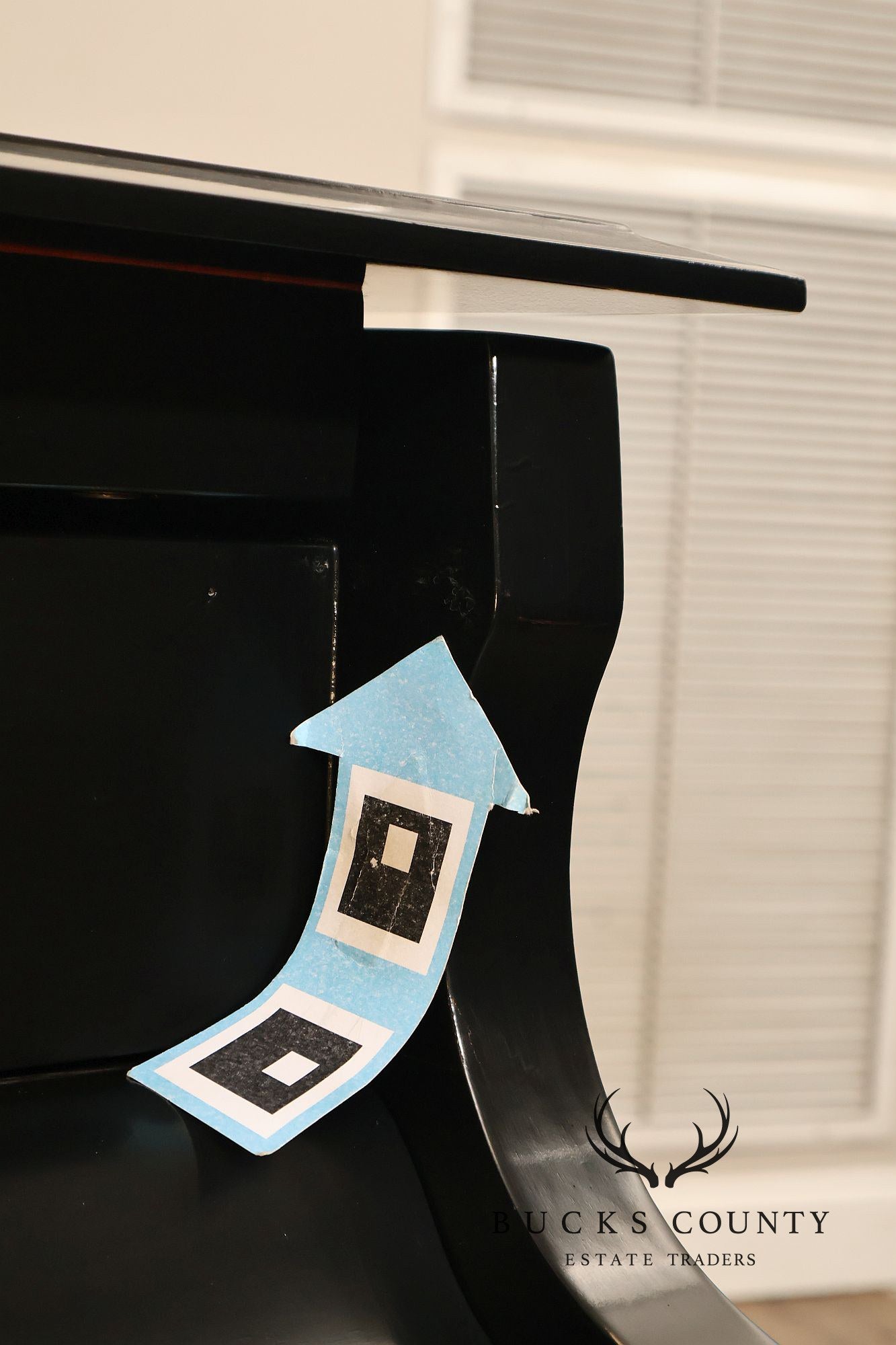 Kurtzman Ebonized Grand Piano And Duet Bench