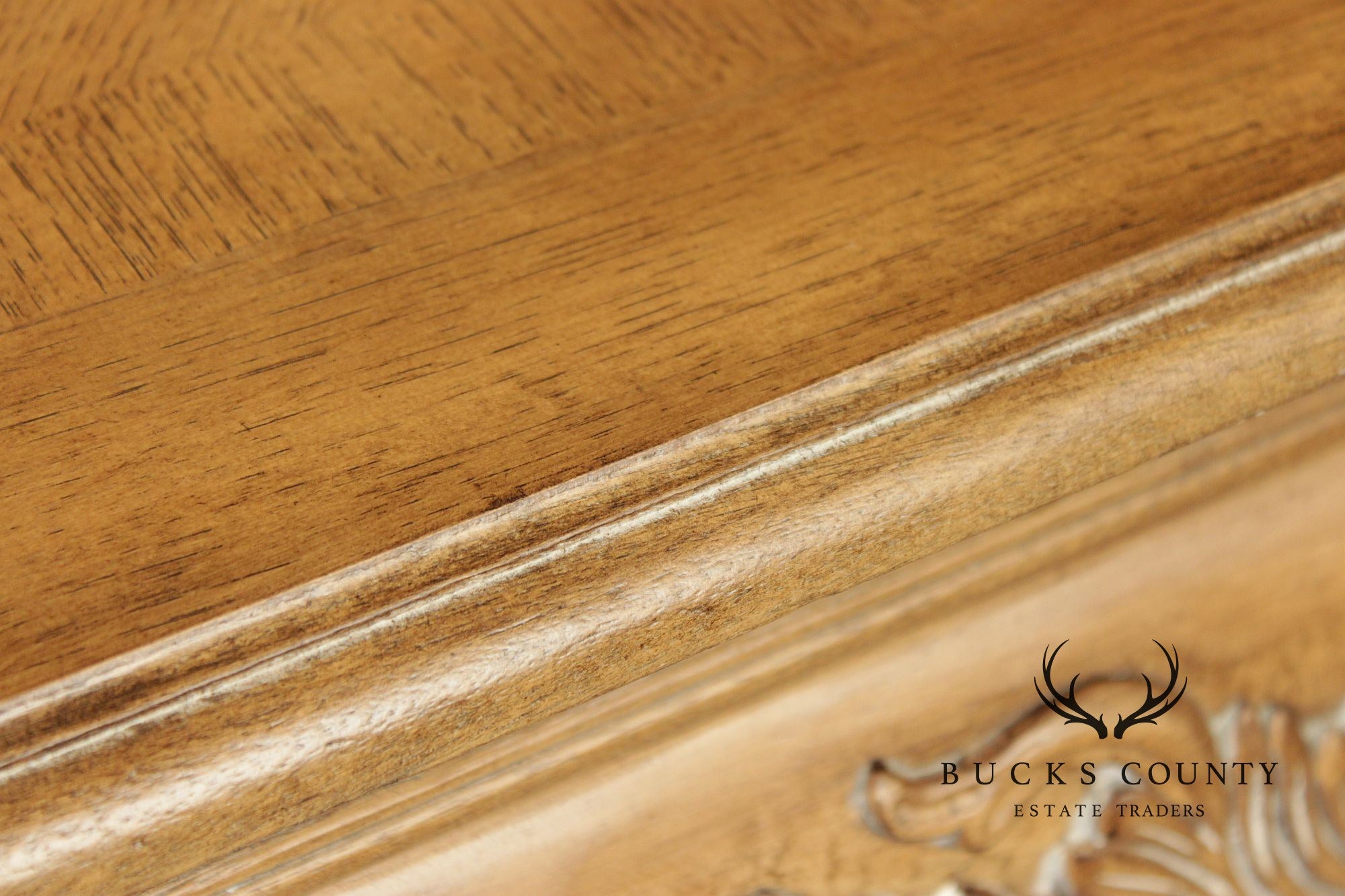 Chippendale Style Carved Console Sofa Table