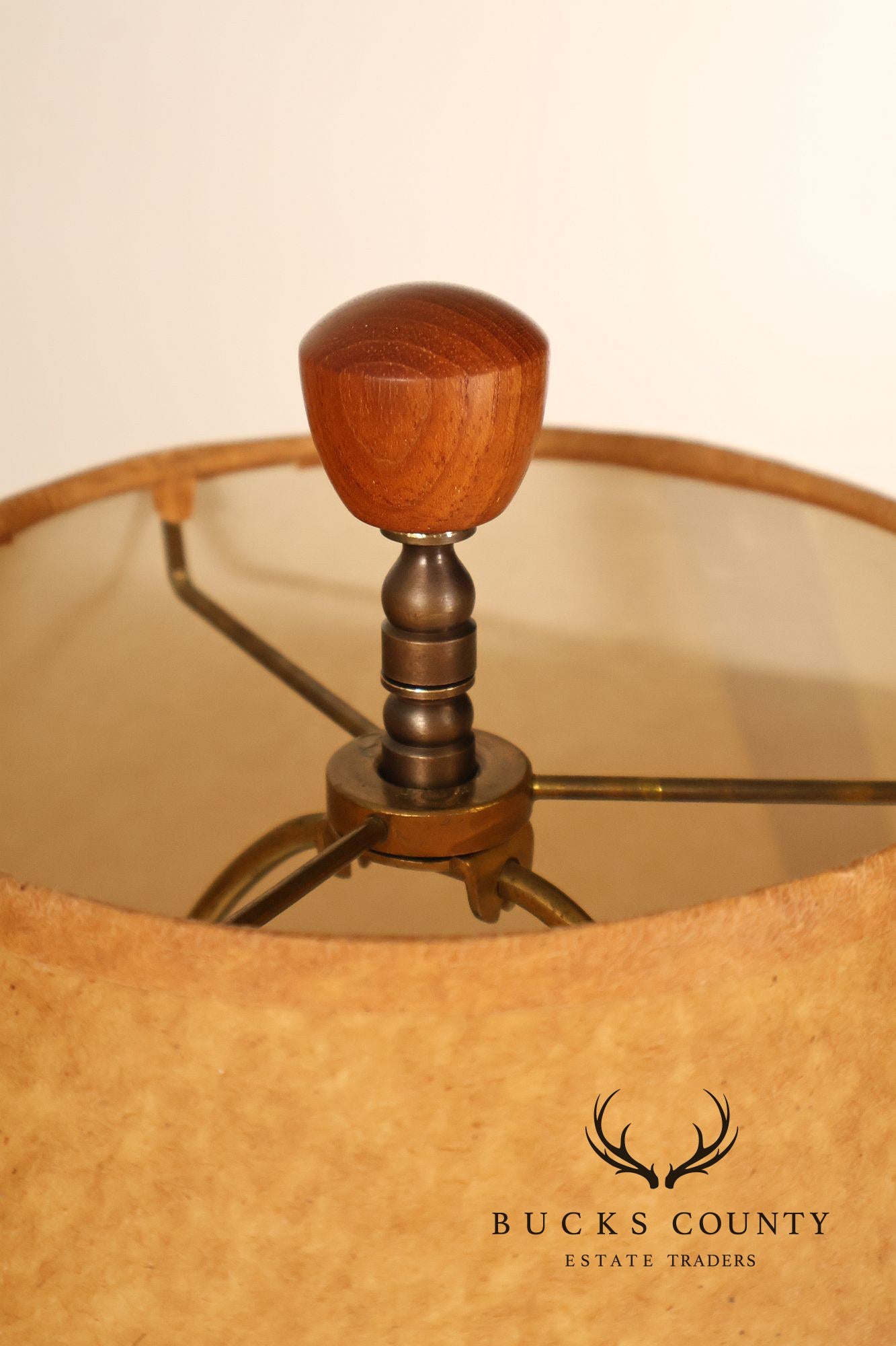 VNC Designs Mission Style Oak Table Lamp