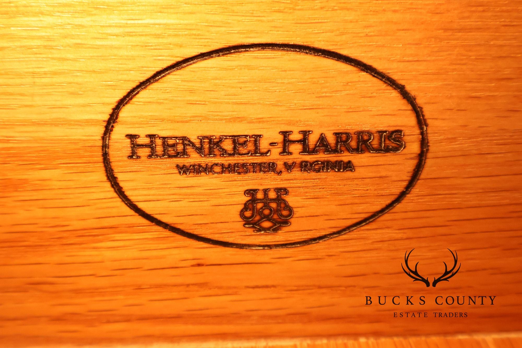 Henkel Harris Chippendale Style Mahogany Tall Chest