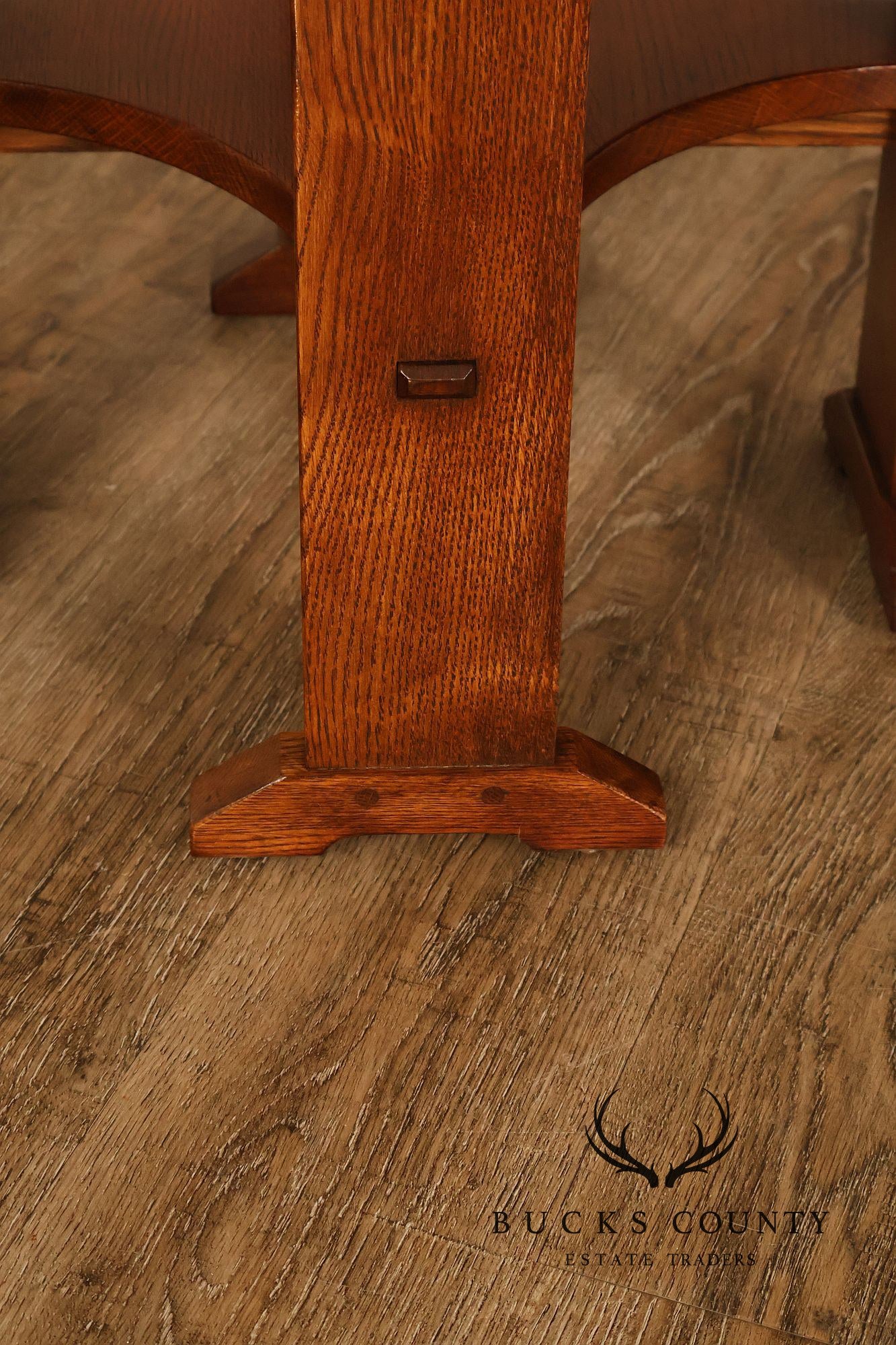 Stickley Mission Collection Oak Octagonal End Table