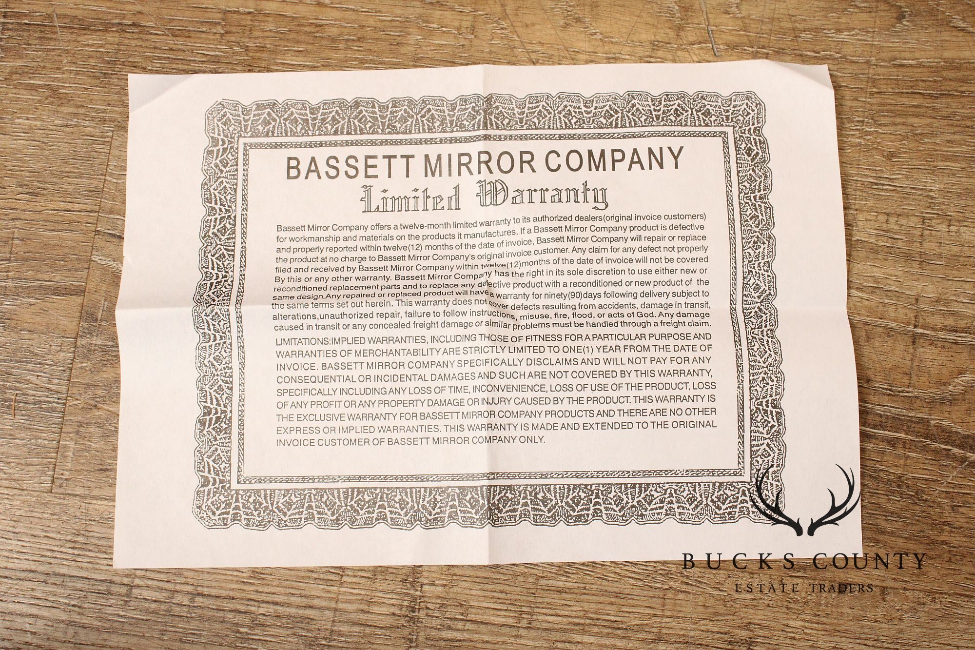 Bassett Mirror Company Borghese Linen Chest