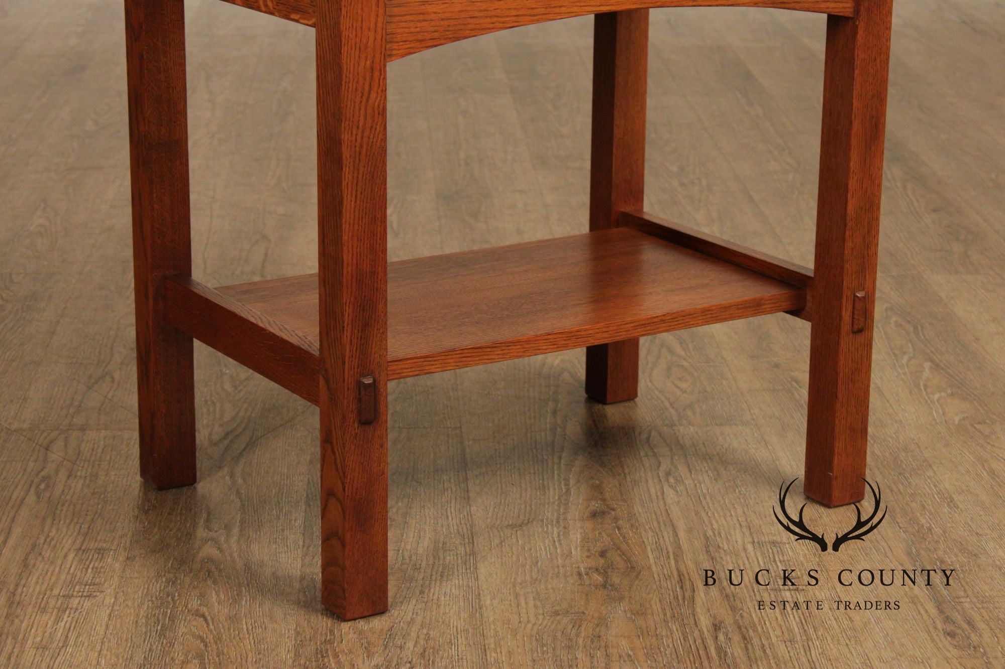 Stickley Mission Collection Oak One-Drawer Nightstand