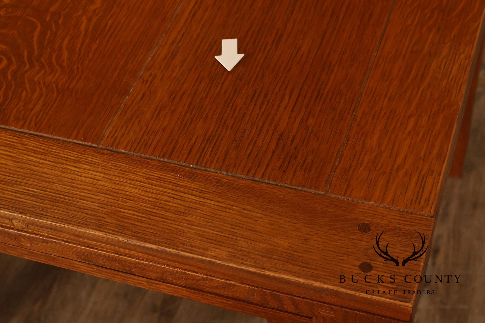 Stickley Mission Collection Oak Flip Top Dining Table