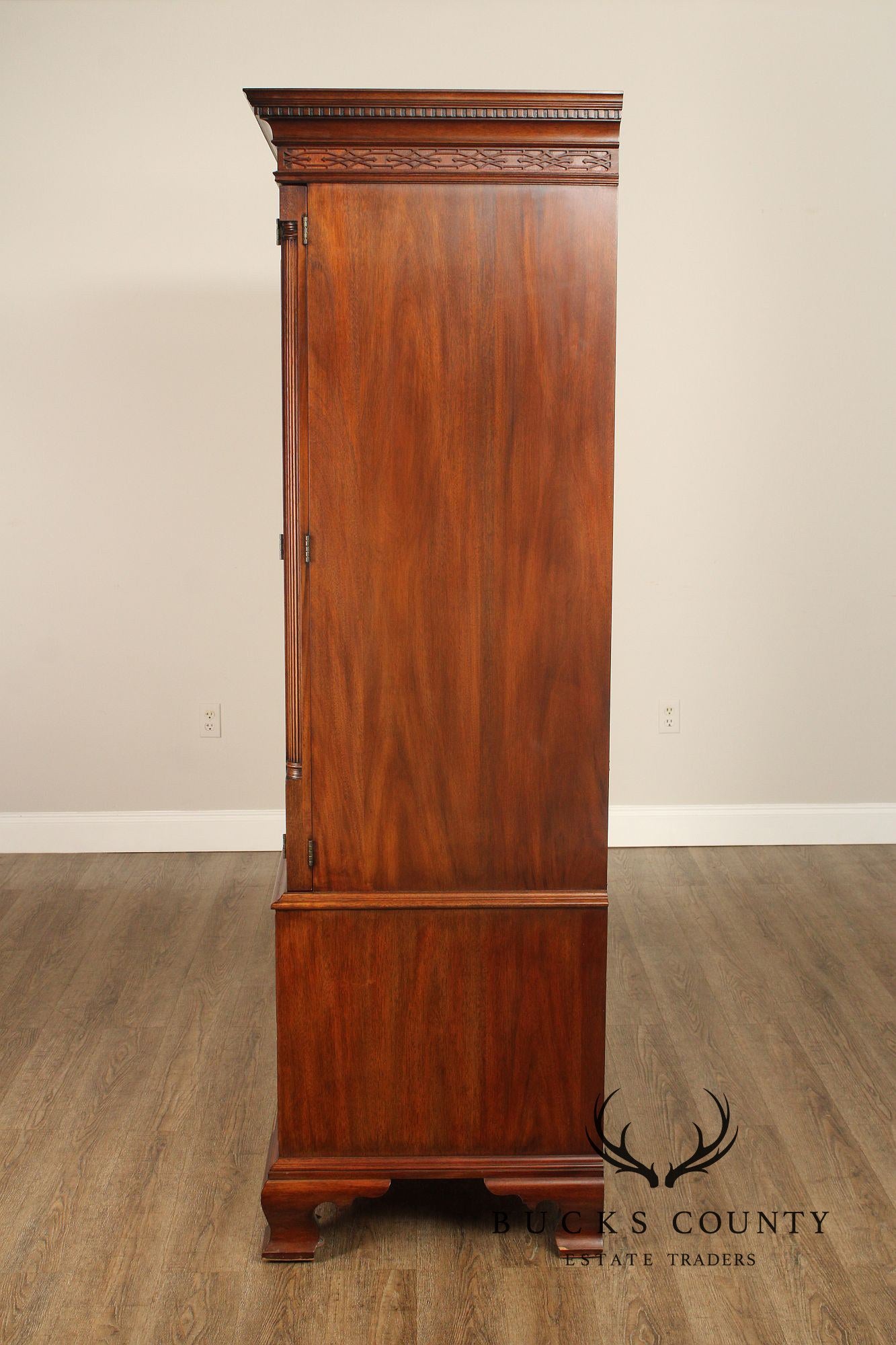 Henkel Harris Mahogany Entertainment Armoire