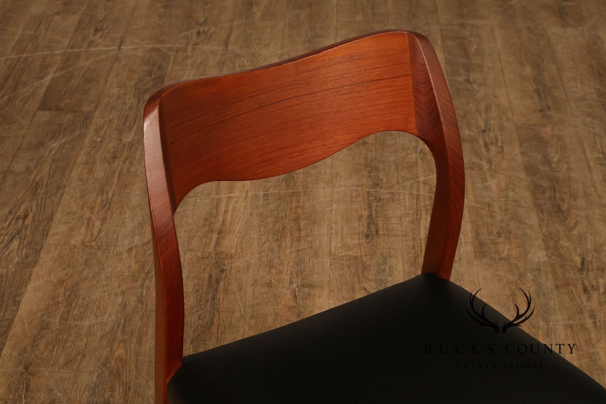 J.L. Møller Set Of Four Model 71 Teak Dining Chairs
