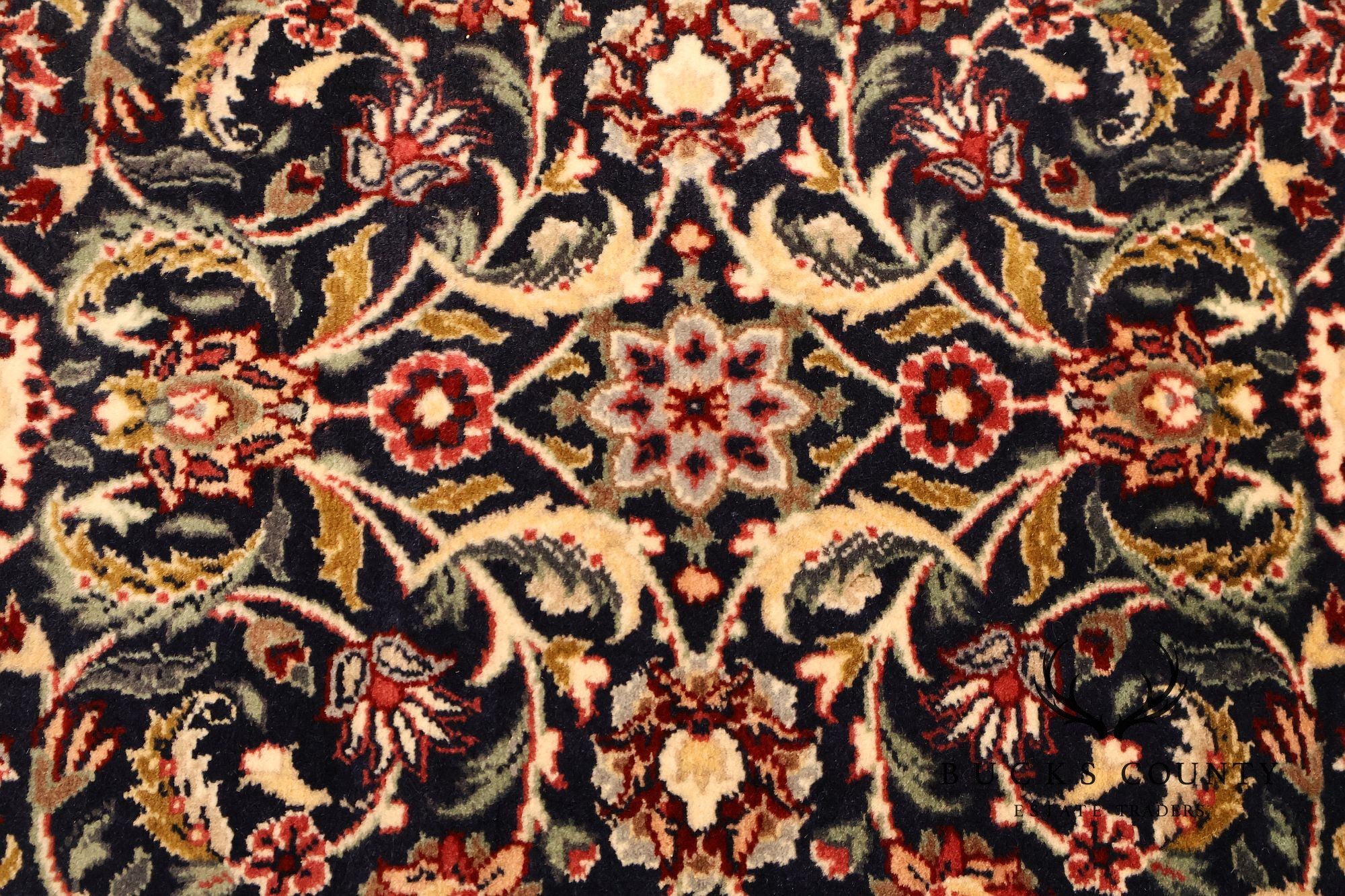 Persian Kashan Style Hand Tied Rug — 31"  x 55"