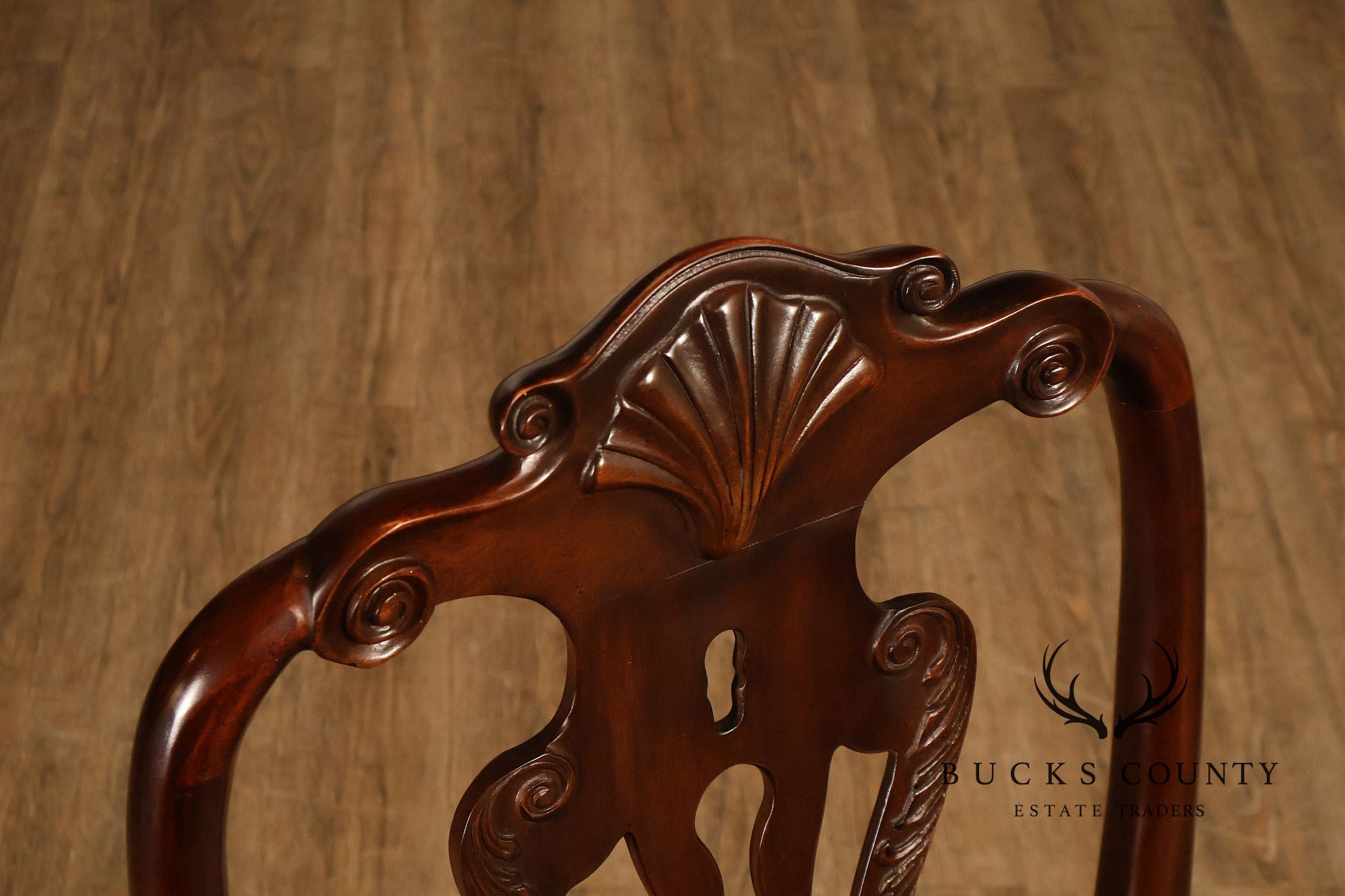 Henredon 'Rittenhouse Square' Set of Six Mahogany Dining Chairs