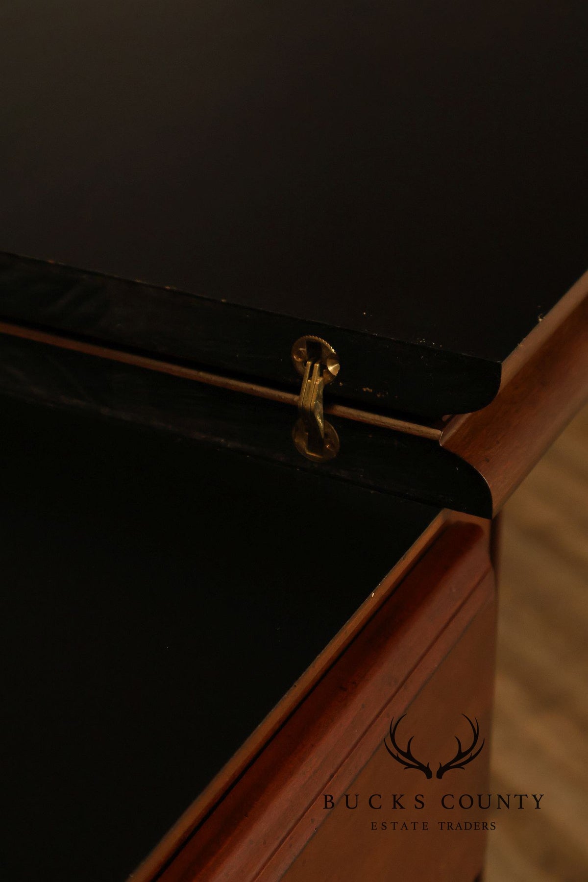 American Drew Chippendale Style Cherry Flip Top Server