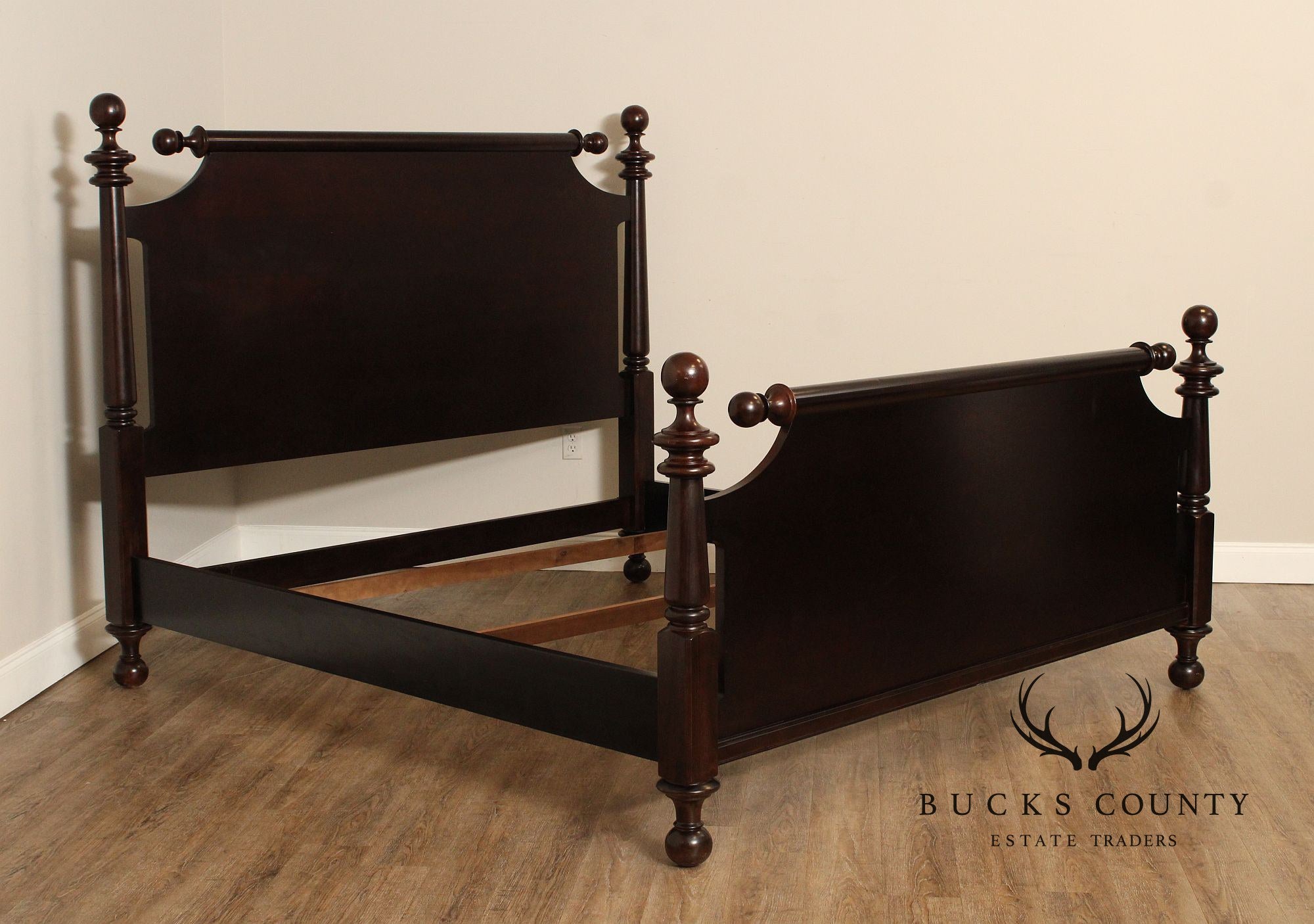 Farmhouse Style King Size Cannon Ball Bed