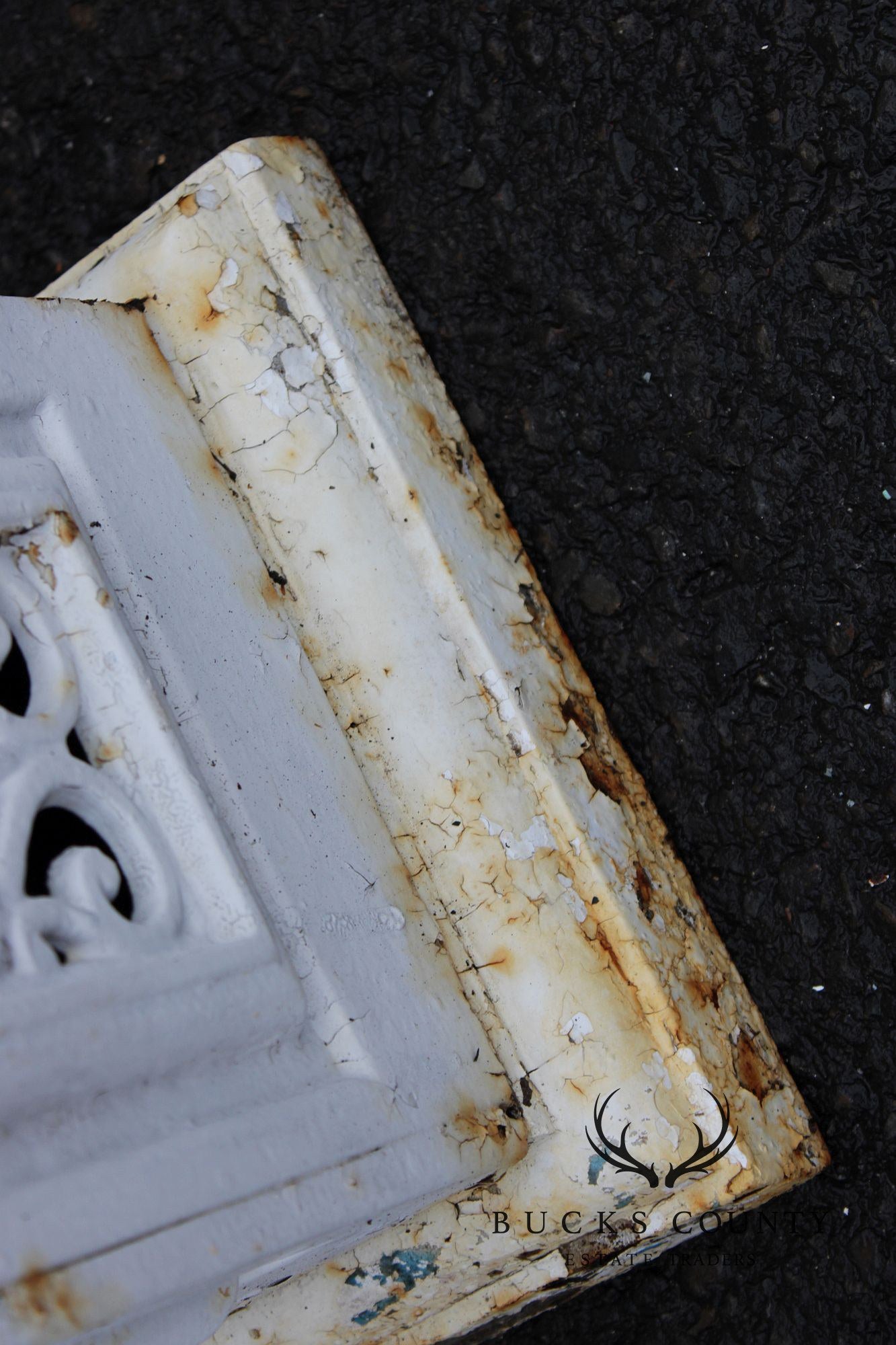 Vintage Cast Iron Garden Pedestal