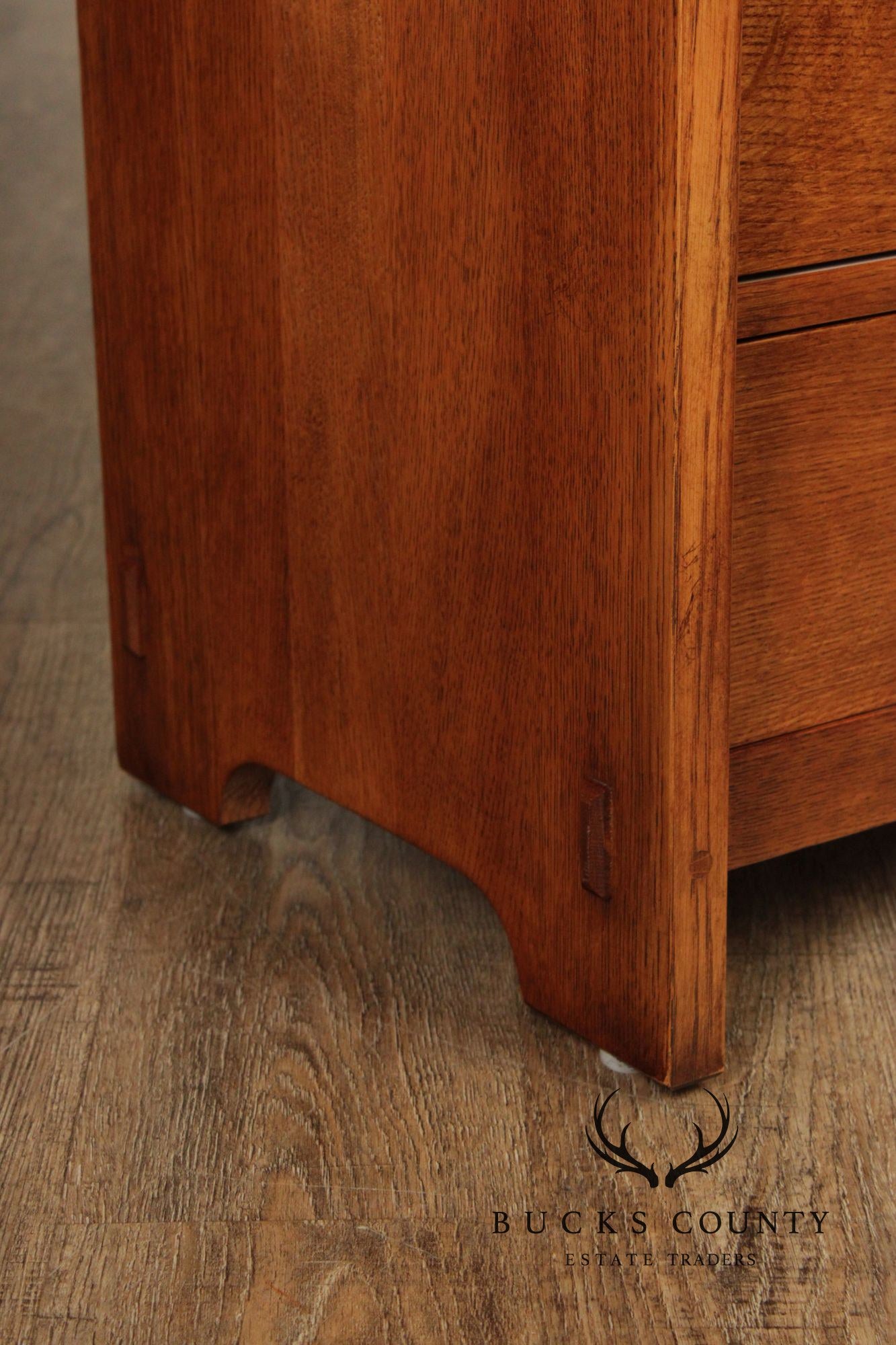 Stickley Mission Collection Oak Fall Front Desk
