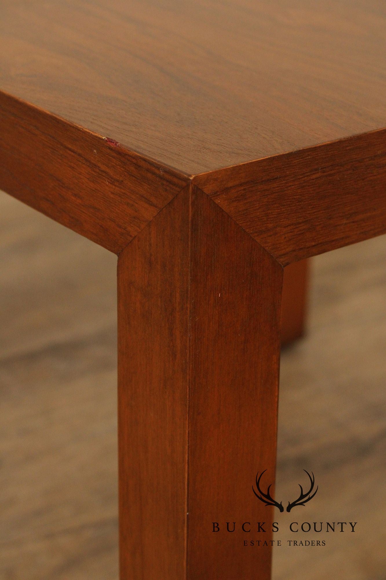 Lane Mid Century Modern Walnut Side Table