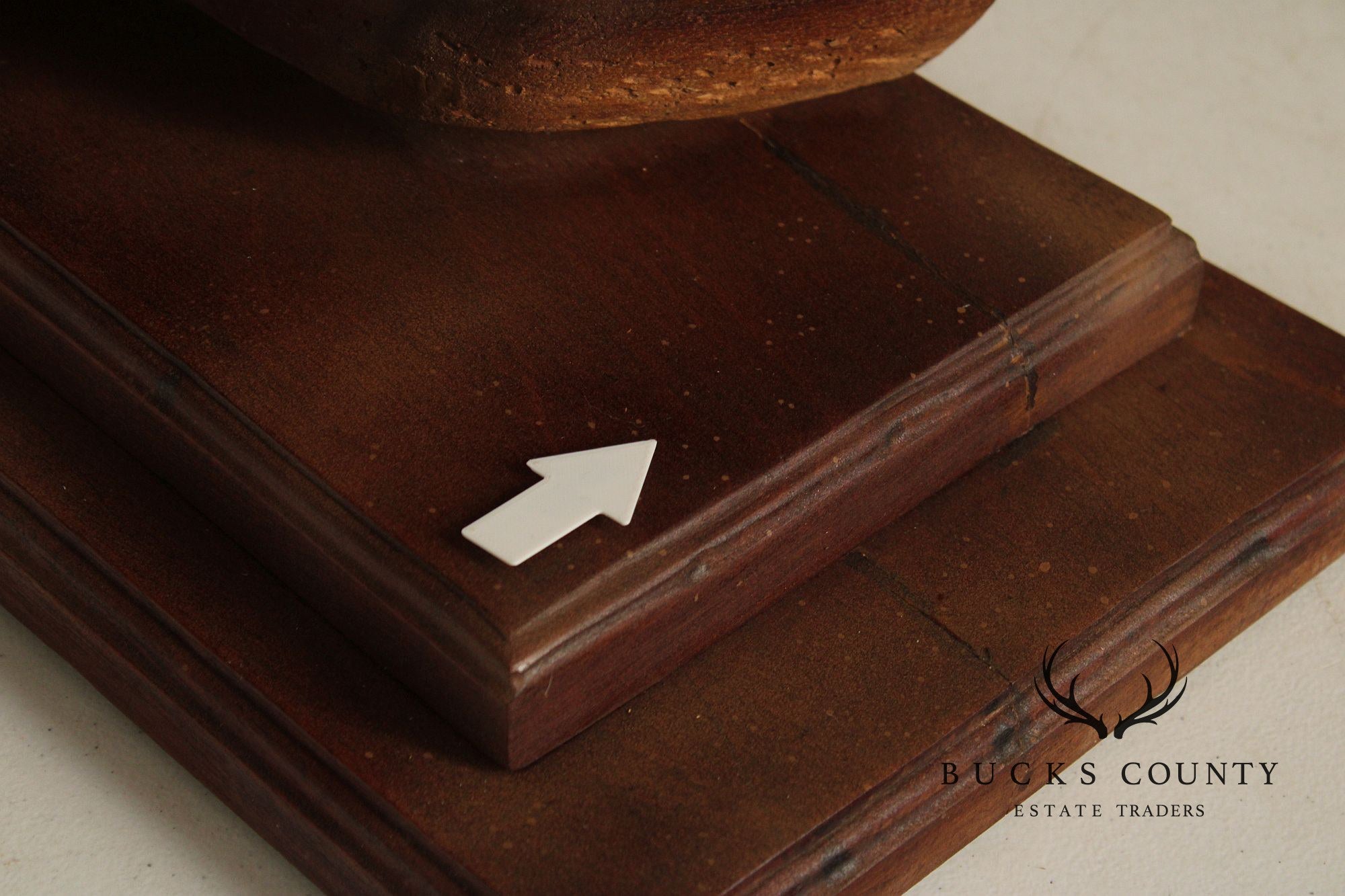 Raymond Rocklin Carved and Painted Wood Abstract Sculpture