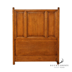 French Country Style Twin Size Paneled Headboard