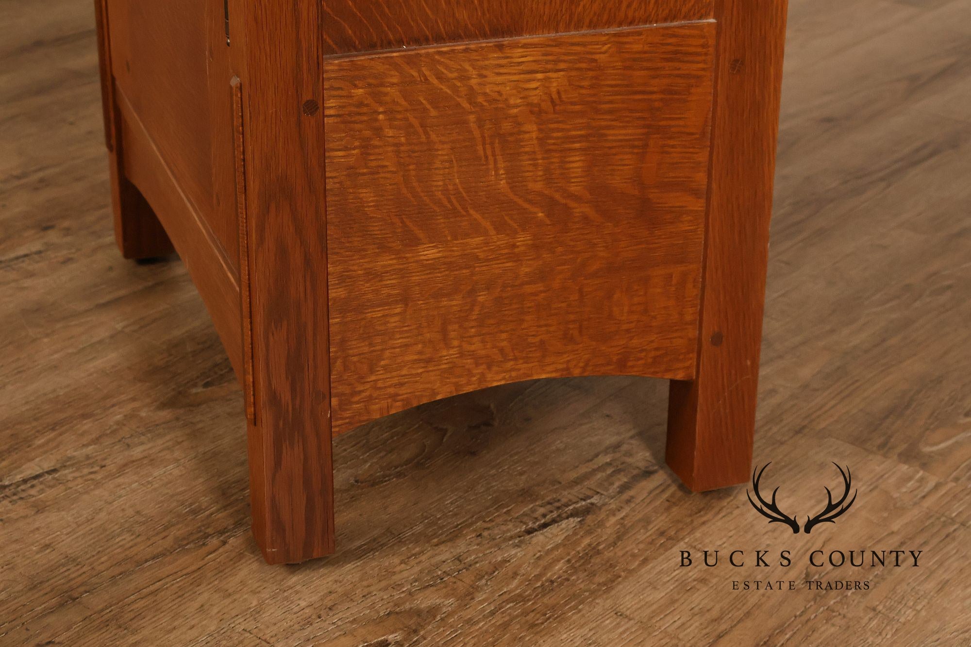 Stickley Mission Collection Oak Tall Case Clock