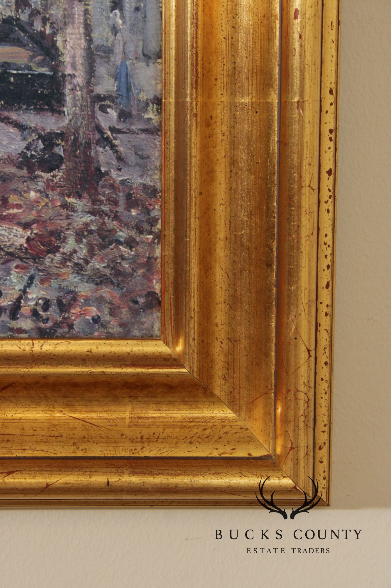 Alfred Sisley Impressionist Print, 'Overcast Day at Saint-Mammès'
