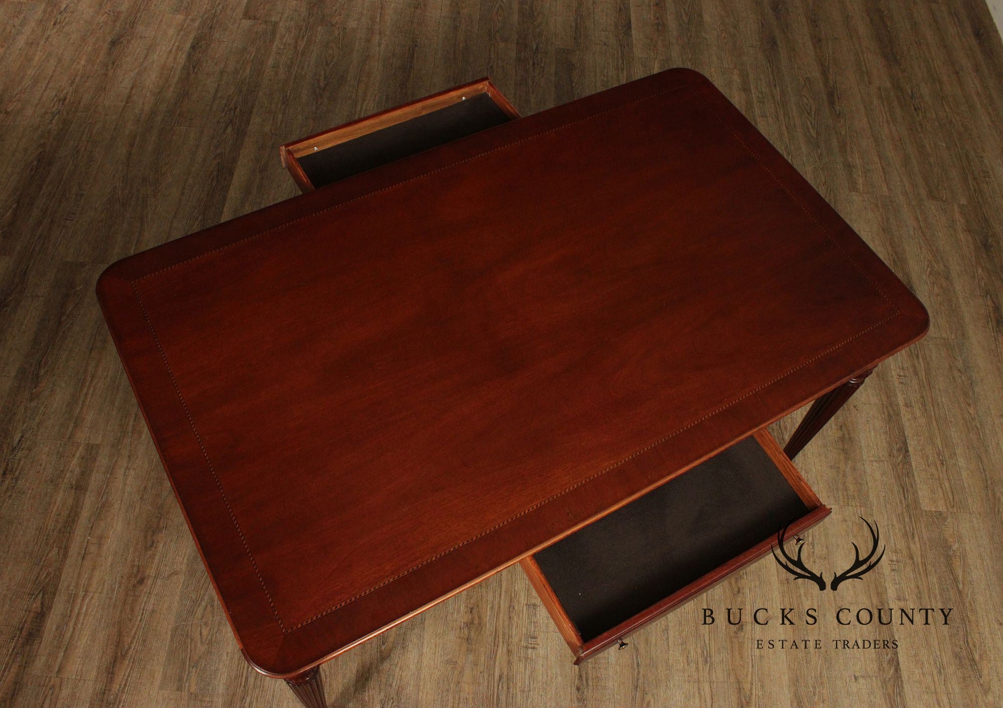 Lexington Palmer Home Collection Mahogany Neoclassical Writing Table Desk