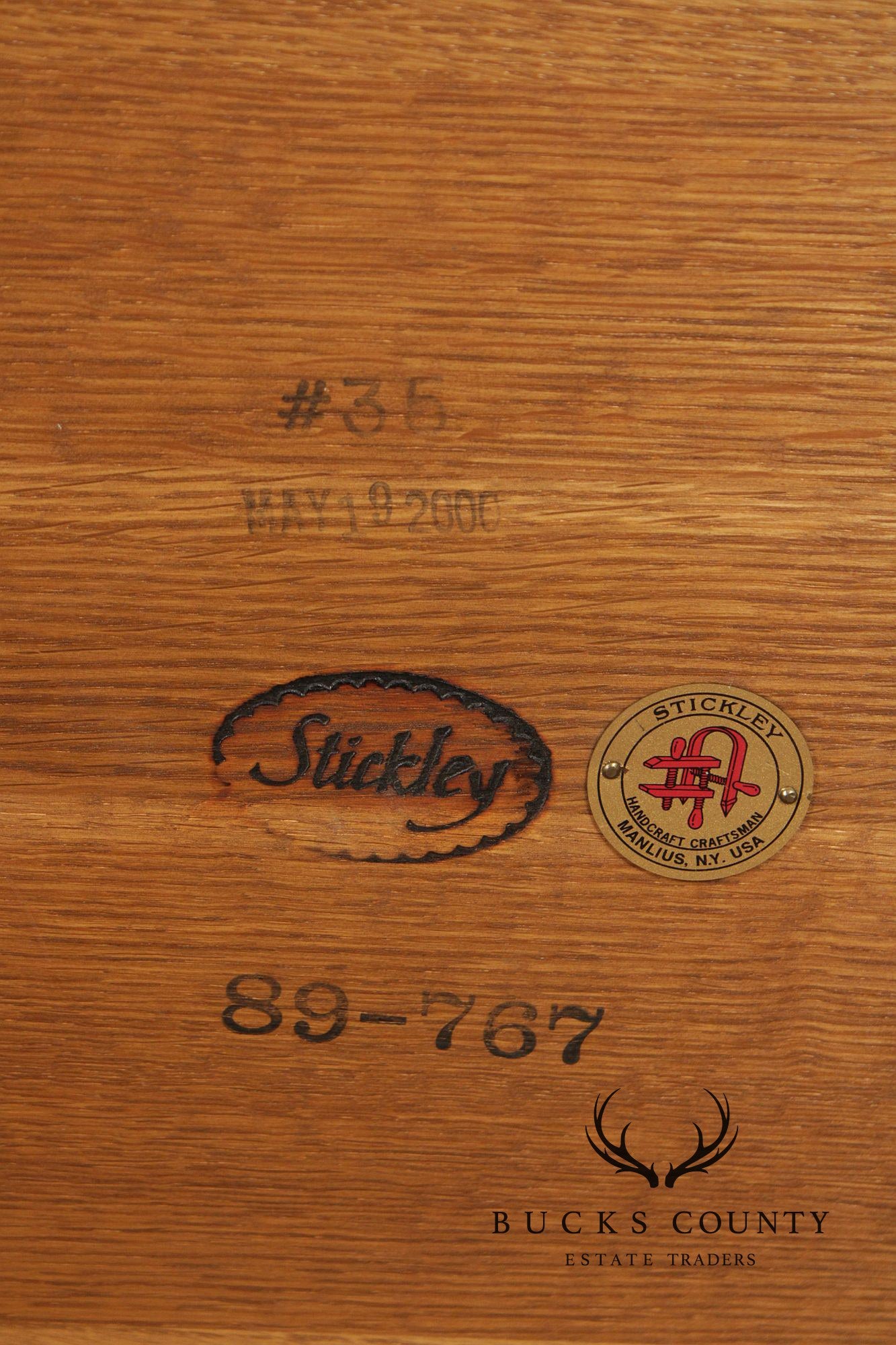 Stickley Mission Collection Oak Cocktail Table