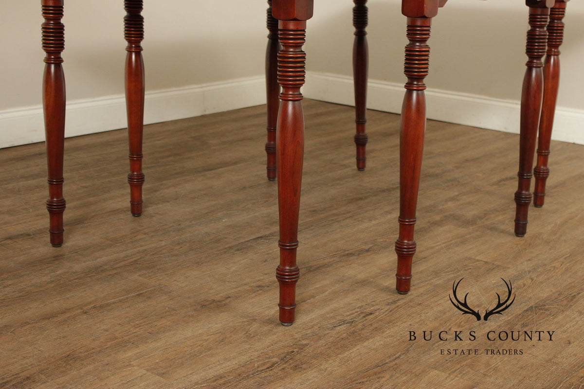 Empire Furniture Cherry Drop-Leaf Expandable Dining Table