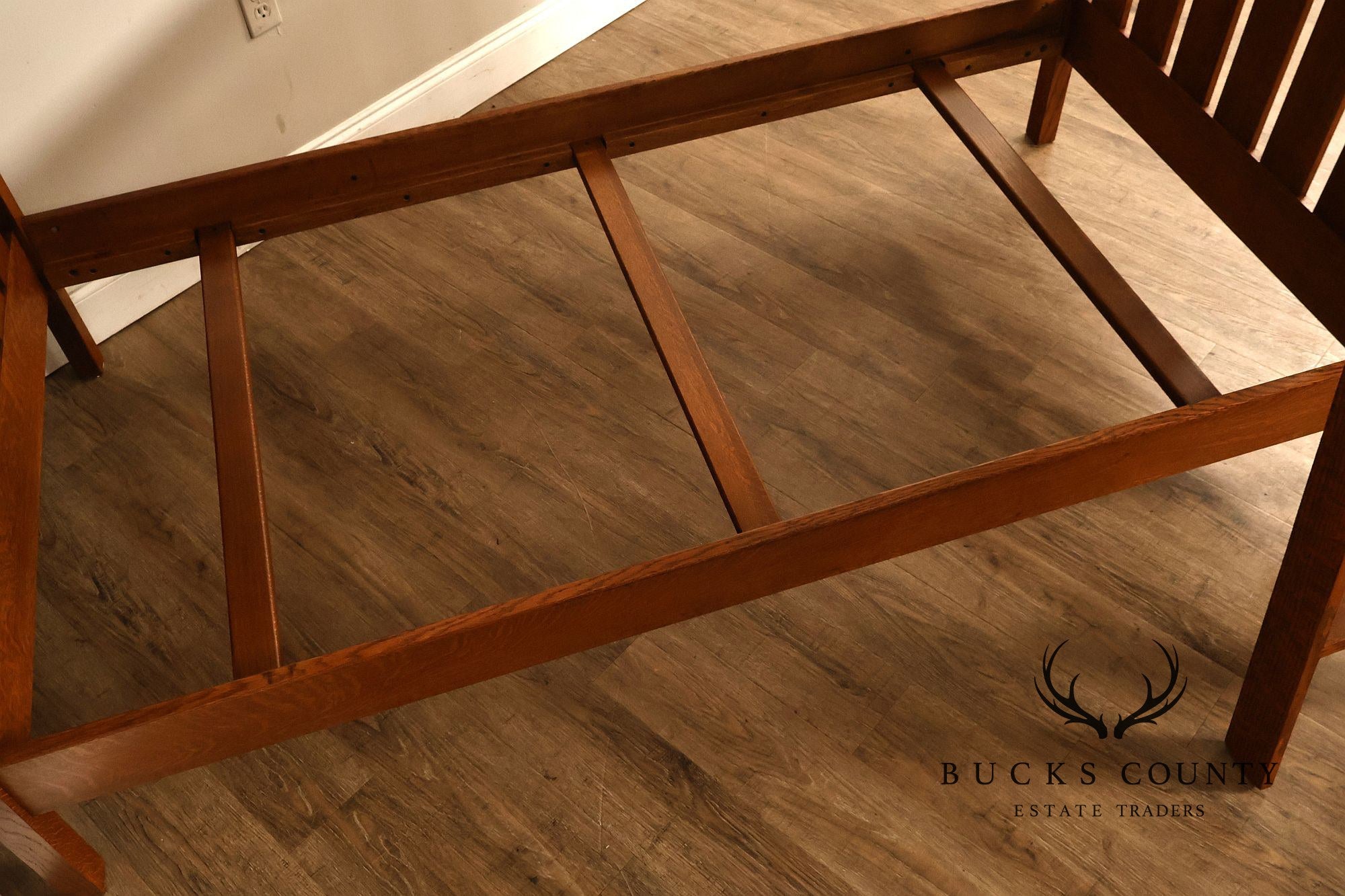 Stickley Mission Collection Oak Twin Over Twin Bunk Bed