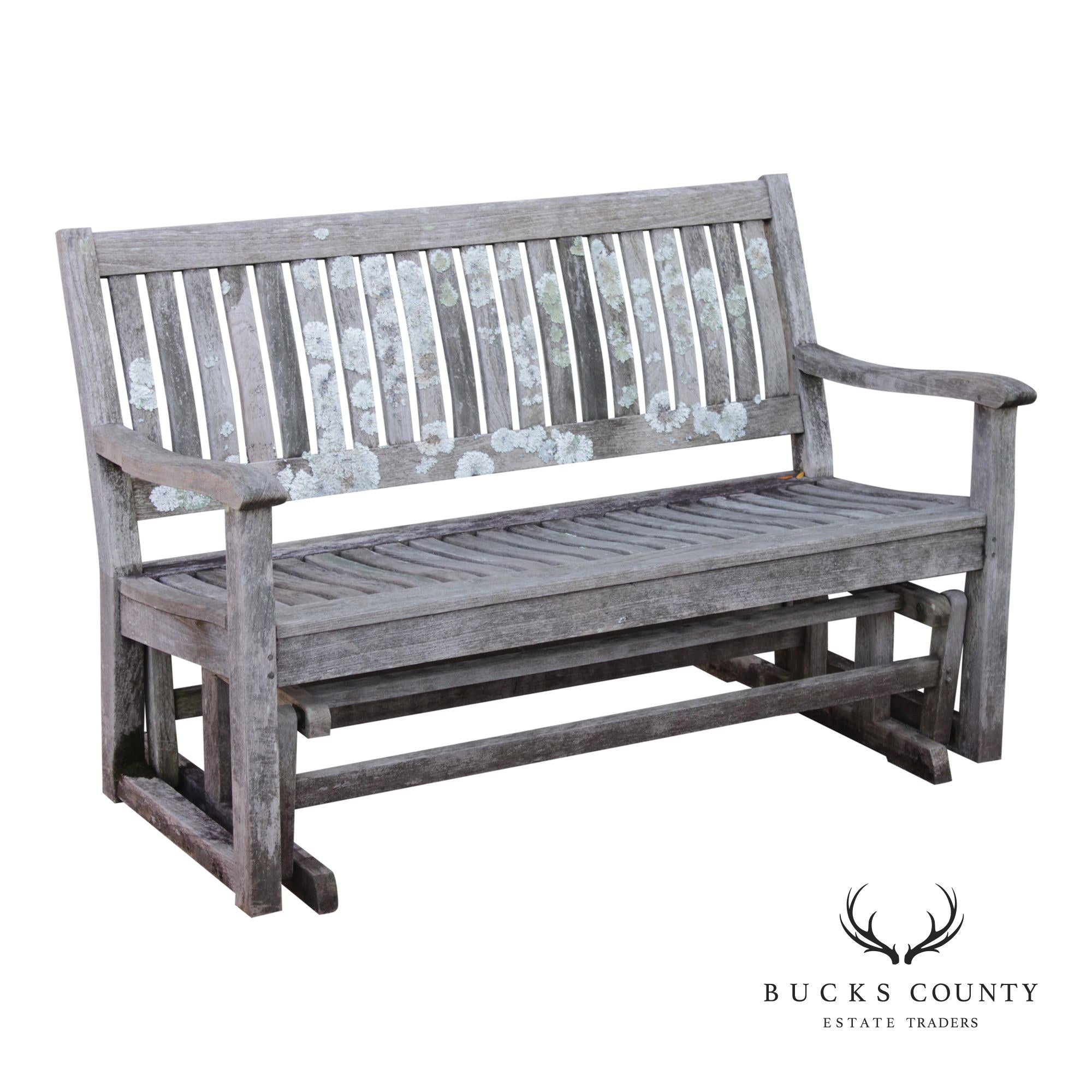 Gloster Teak Glider Bench