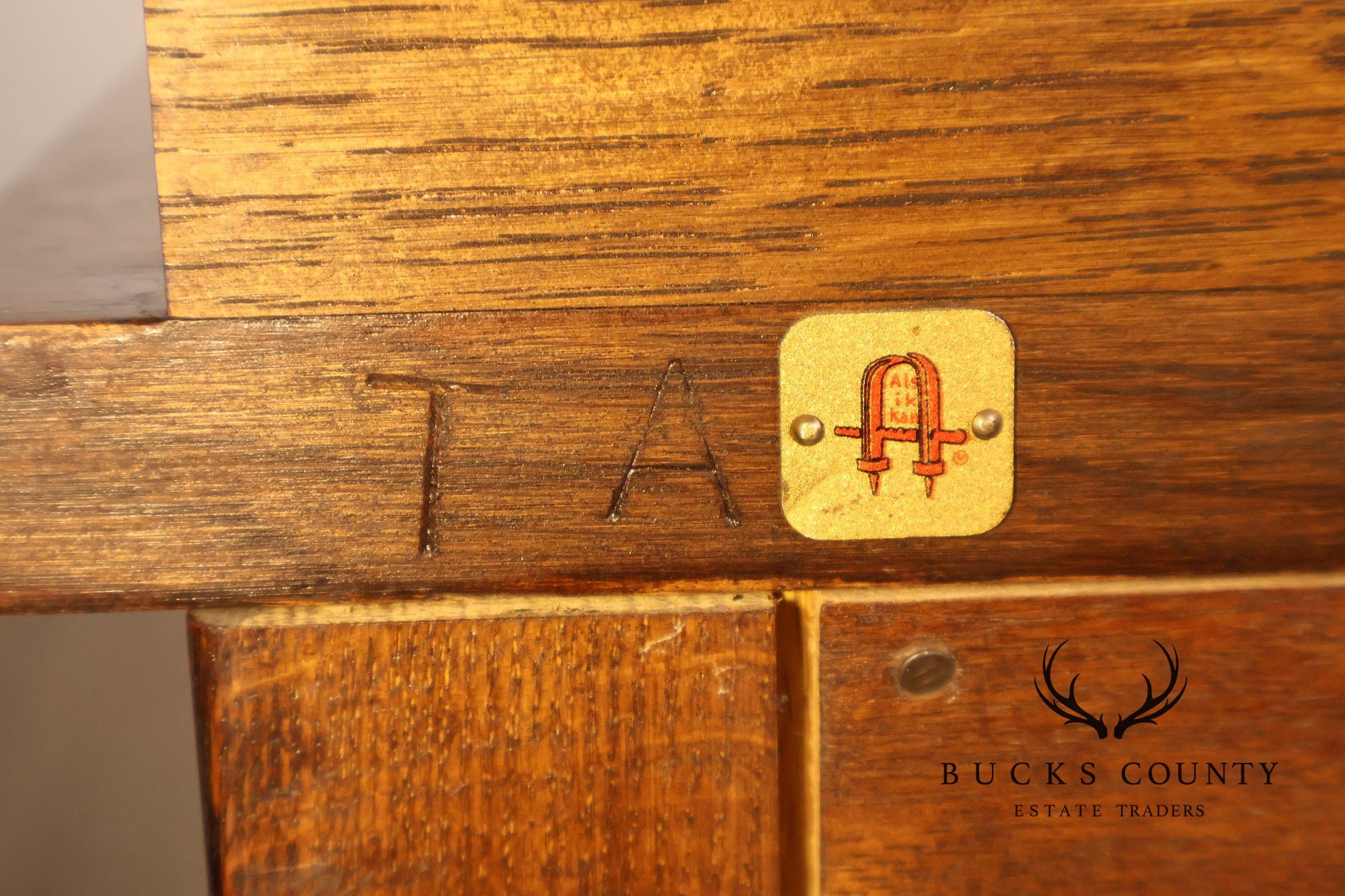 Stickley Mission Collection Oak Console Table Server