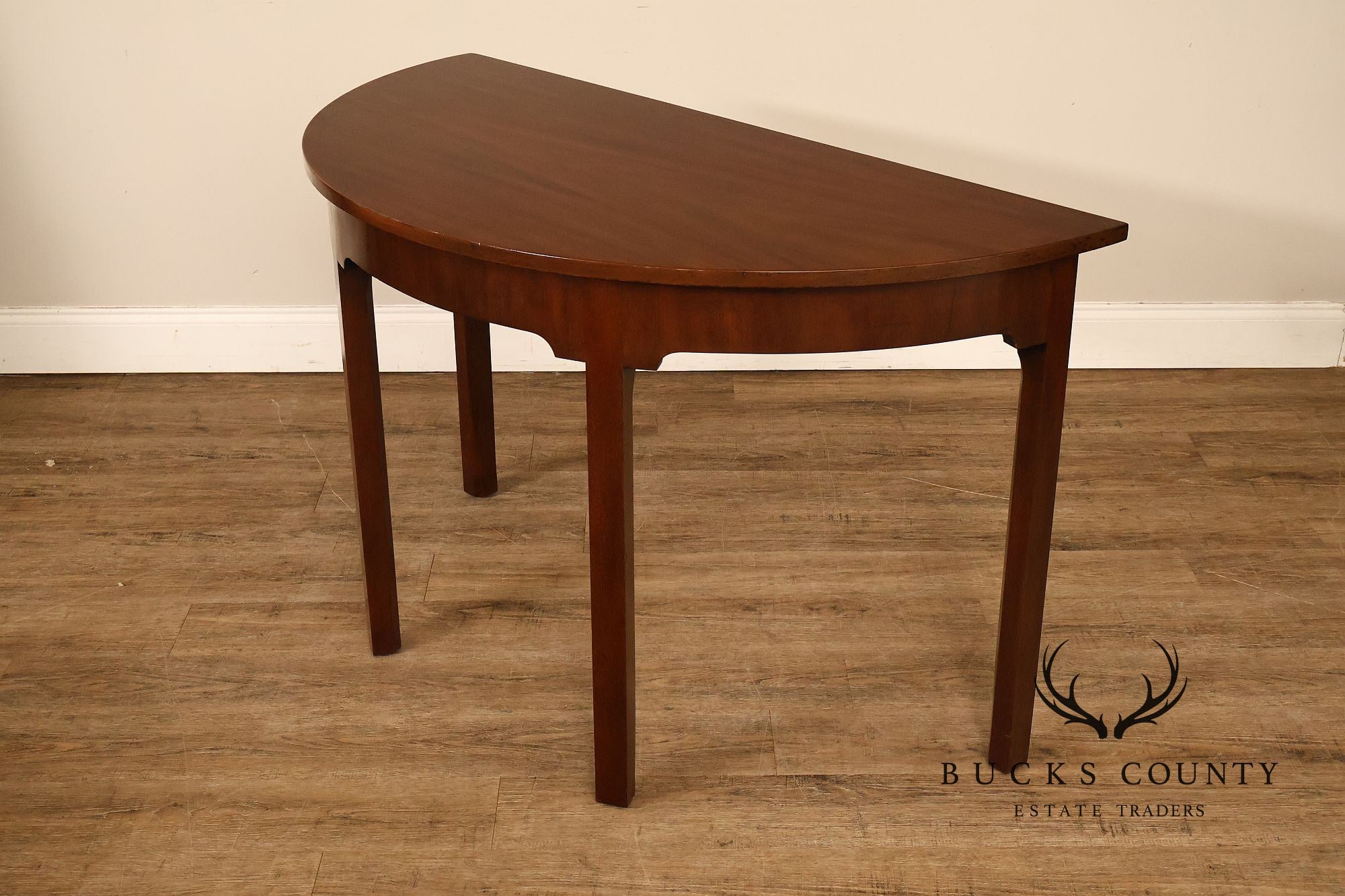 Kittinger Colonial Williamsburg Mahogany Drop Leaf Dining Table