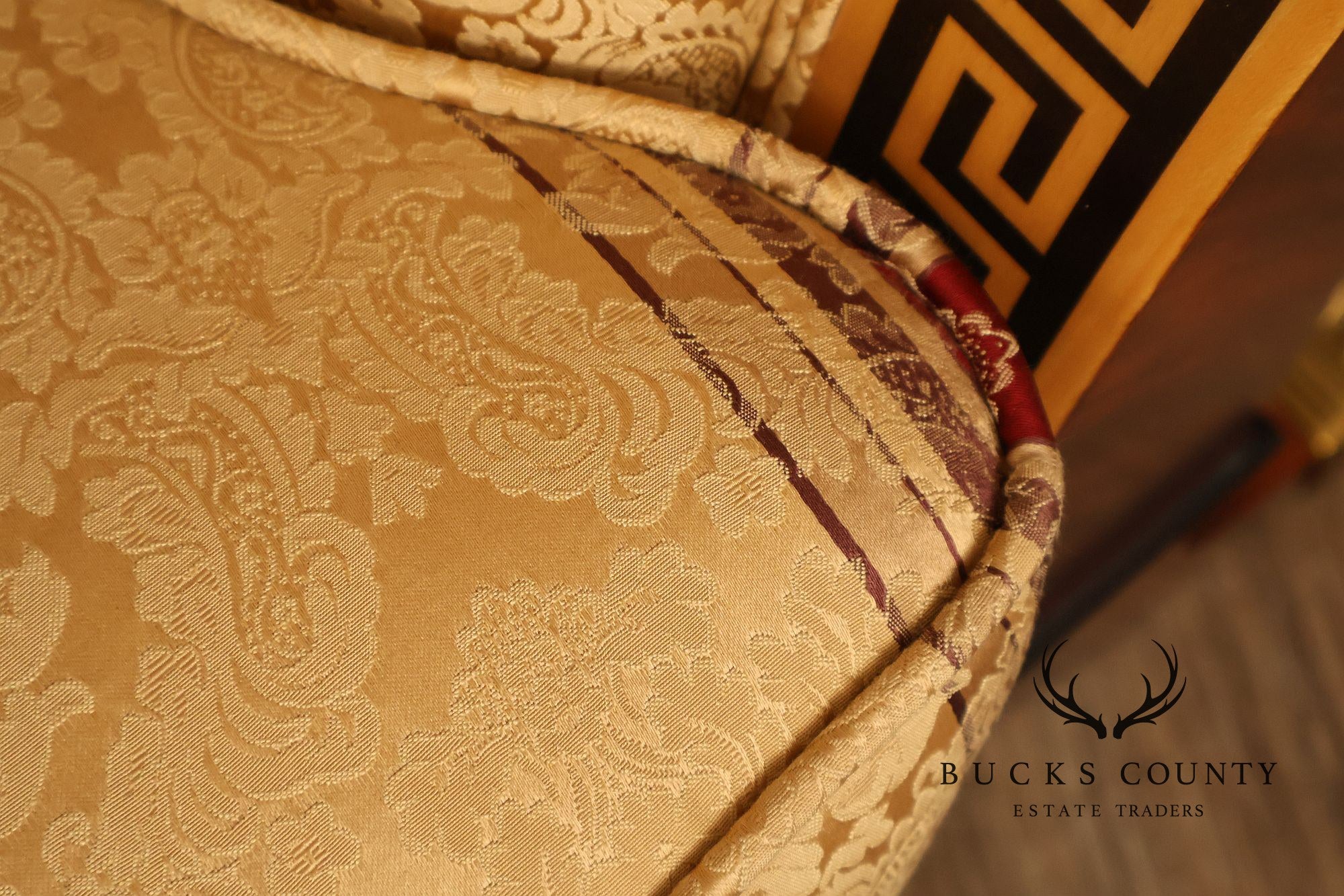 Versace Infinity Gigasso Empire Style Upholstered Sofa