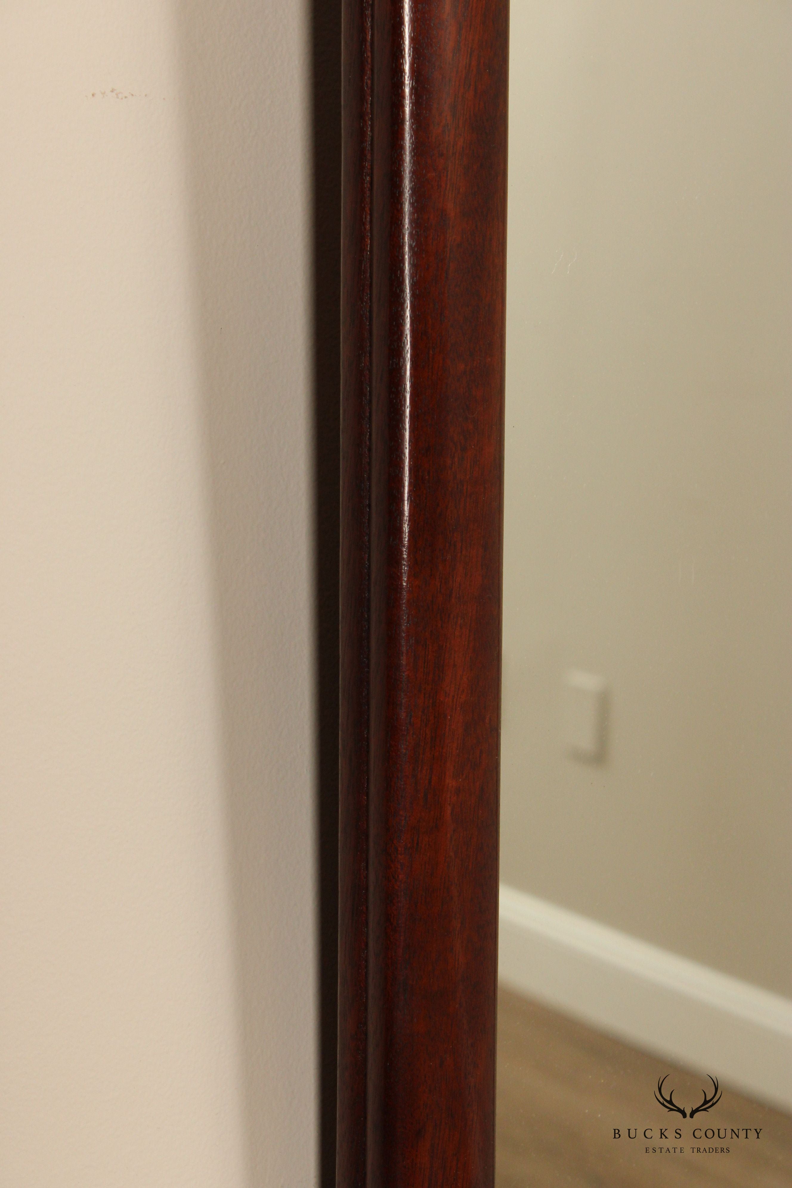 Stickley Queen Anne Style Mahogany Wall Mirror