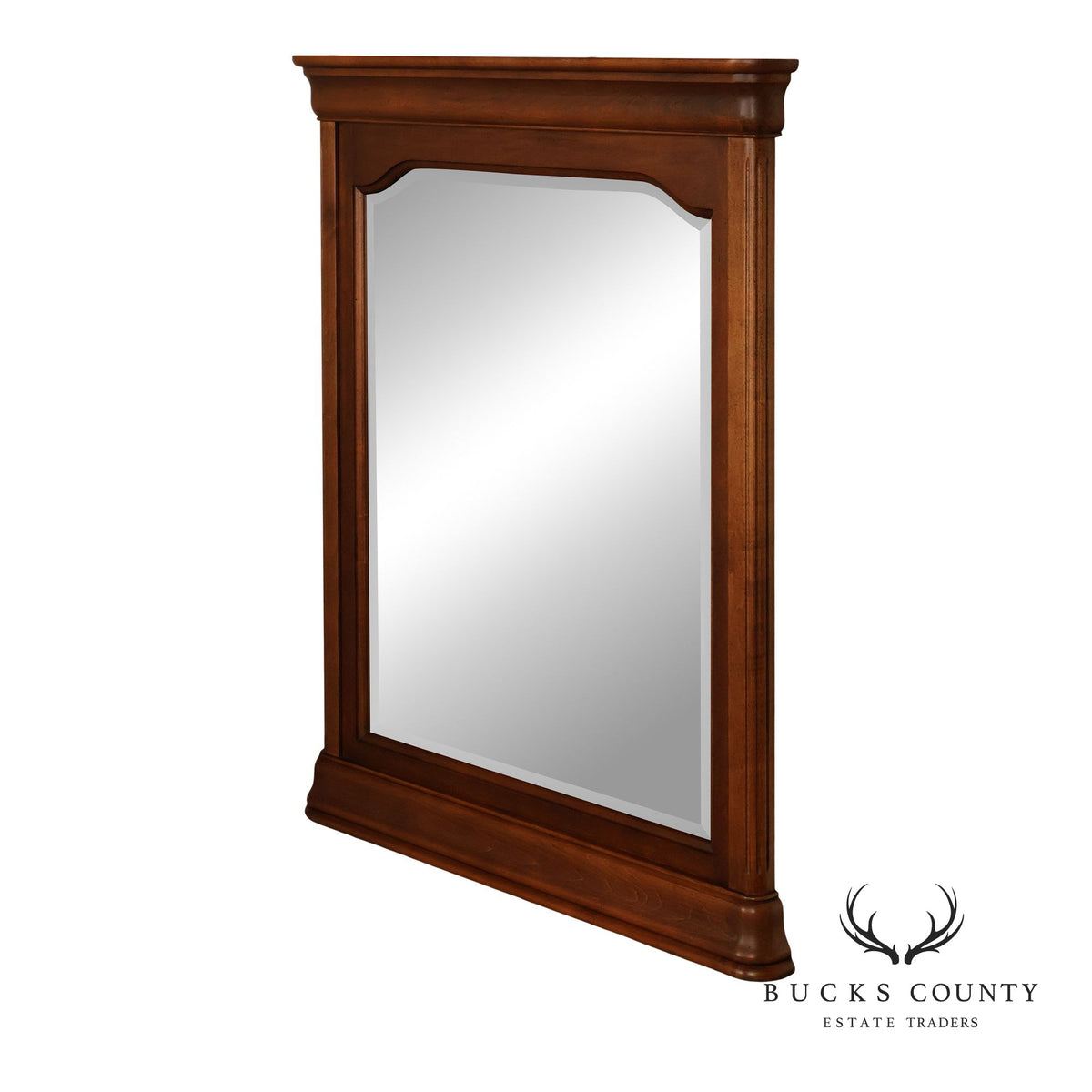 Sugar Hill Furniture Traditional Arched Pine Wall Mirror