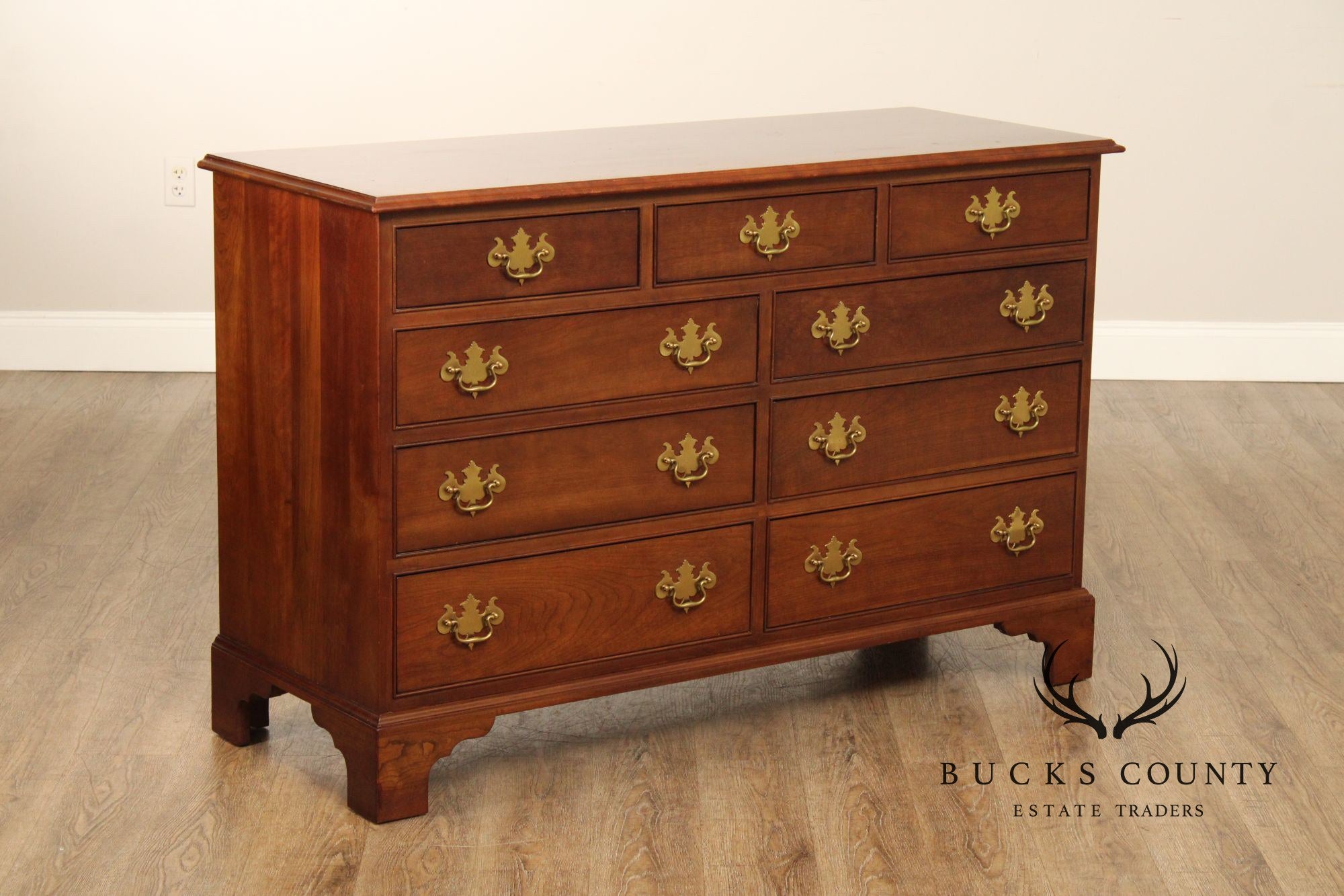 Stickley Chippendale Style Cherry Dresser