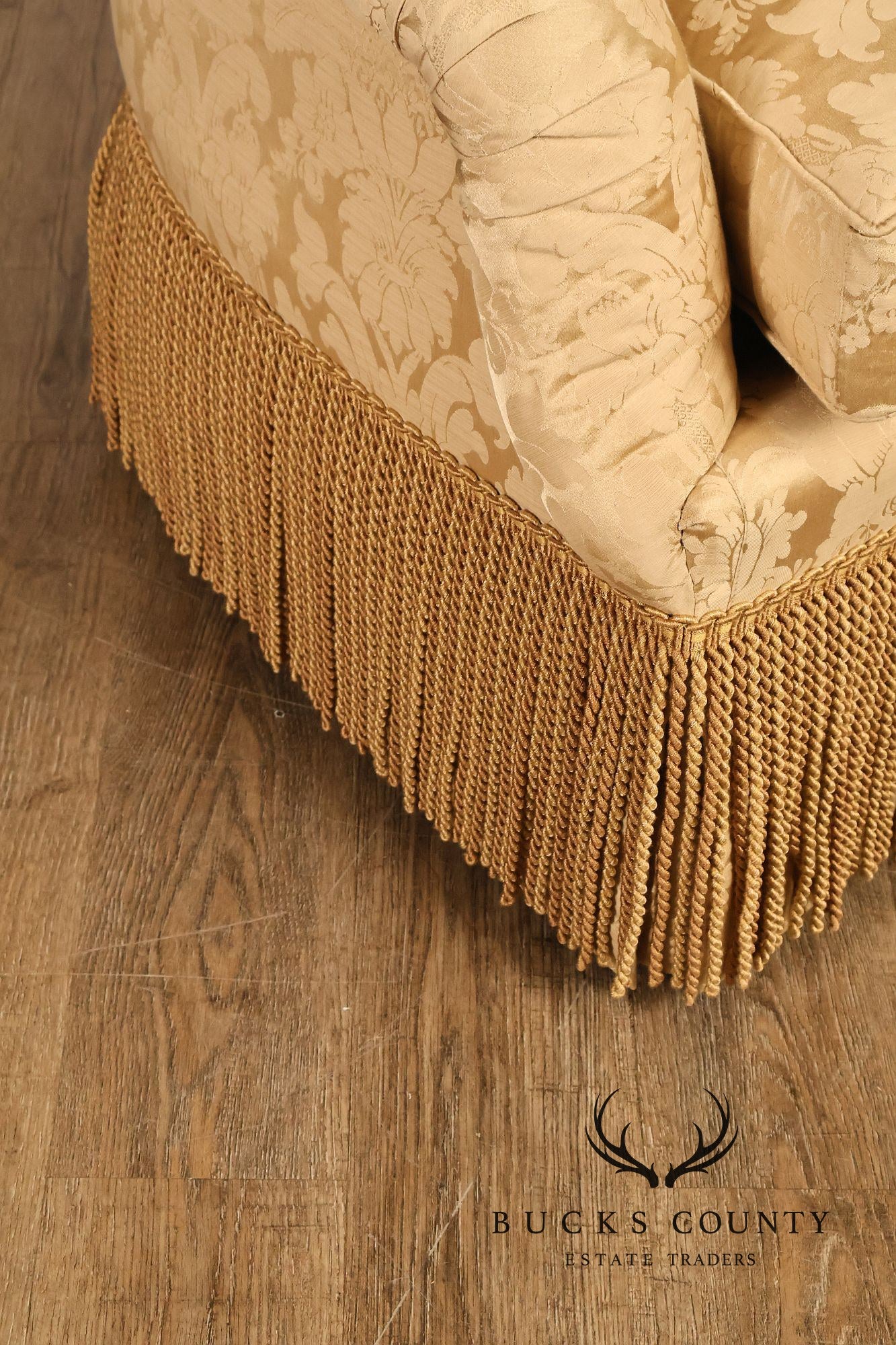 TRS Furniture Button-Tufted Upholstered Sofa