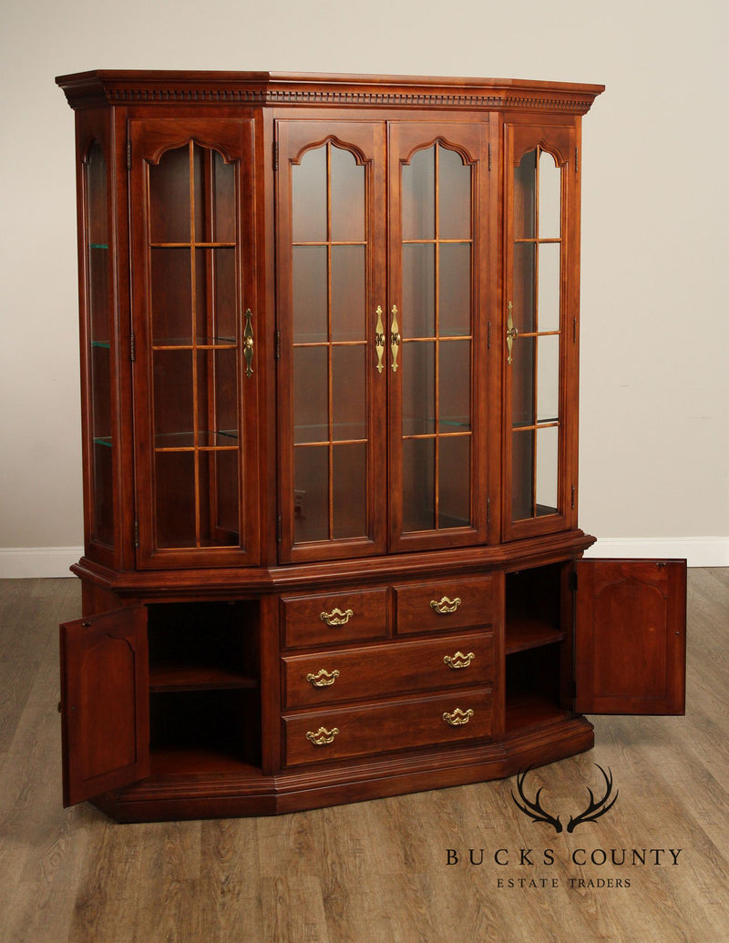 Thomasville Collector's Cherry China Cabinet