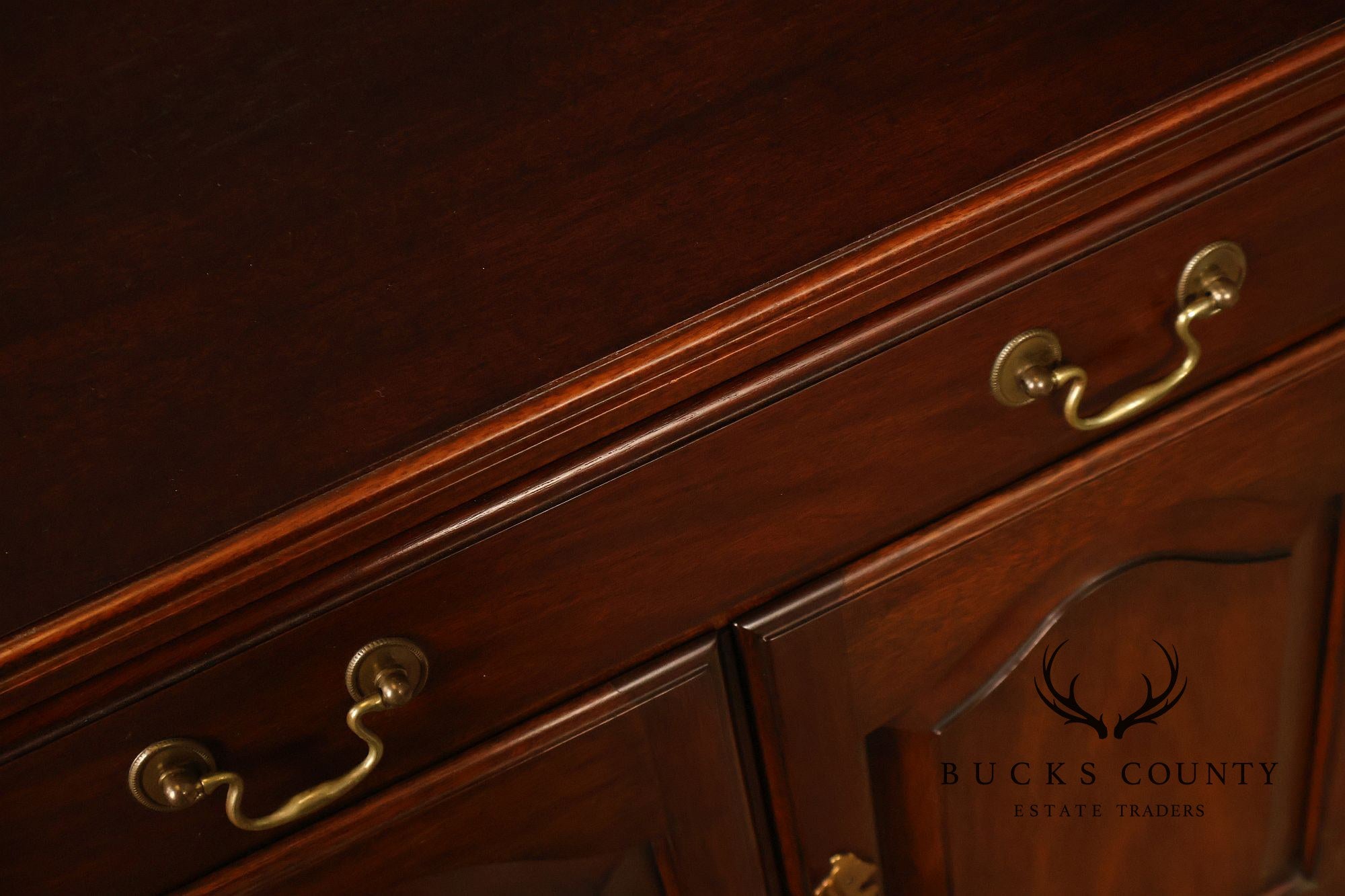 Henkel Harris Mahogany Pair of Nightstands