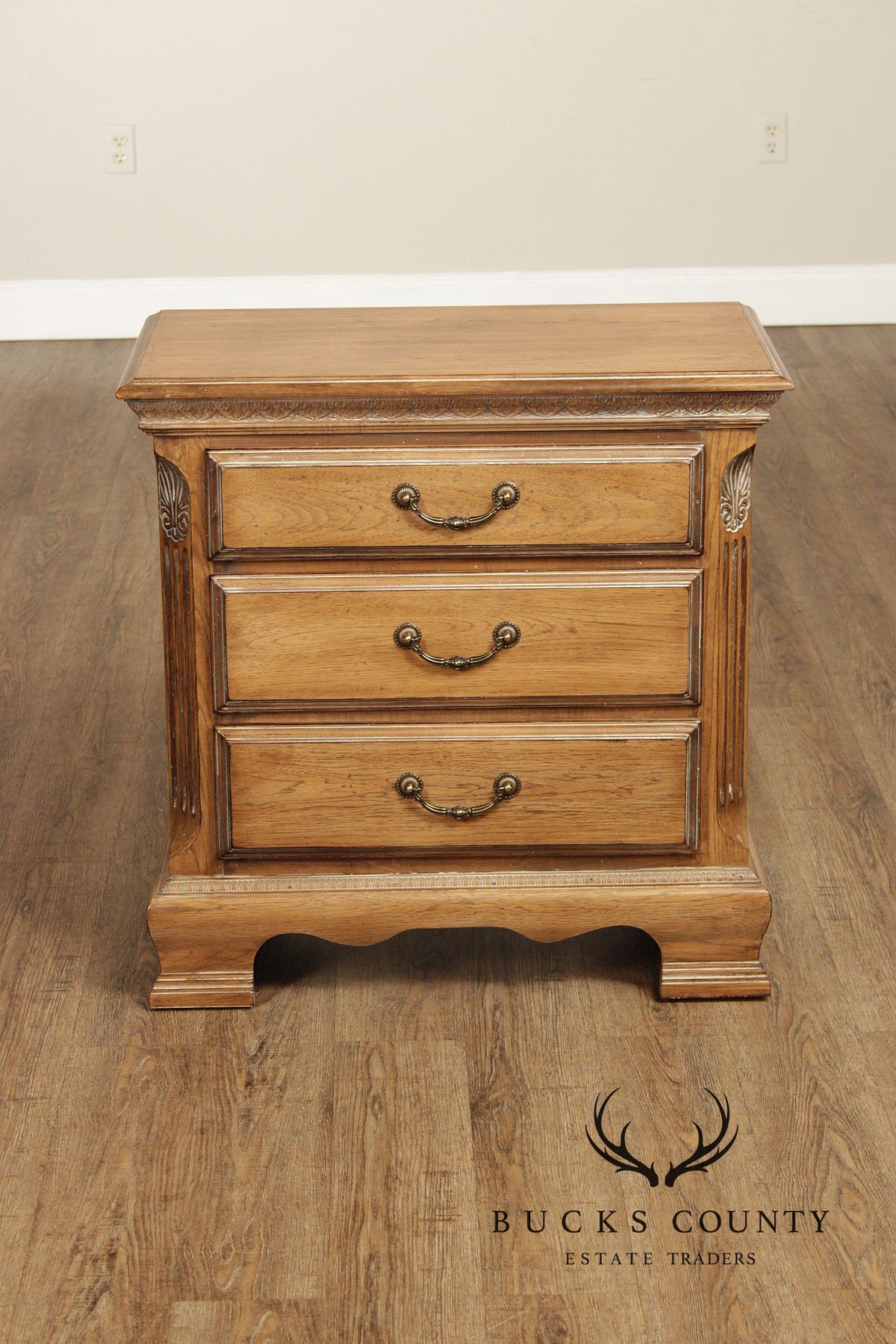Lexington Camden Hall Collection Pair Of Three-Drawer Nightstands