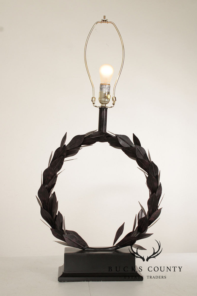 Barbara Cosgrove Laurel Wreath Table Lamp
